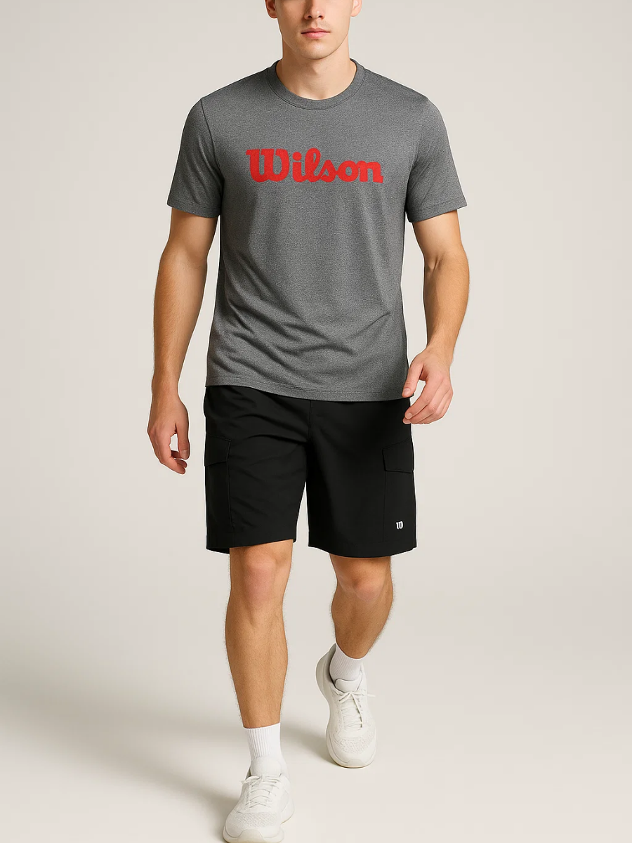 Playera Wilson Deportiva Cuello Redondo Hombre