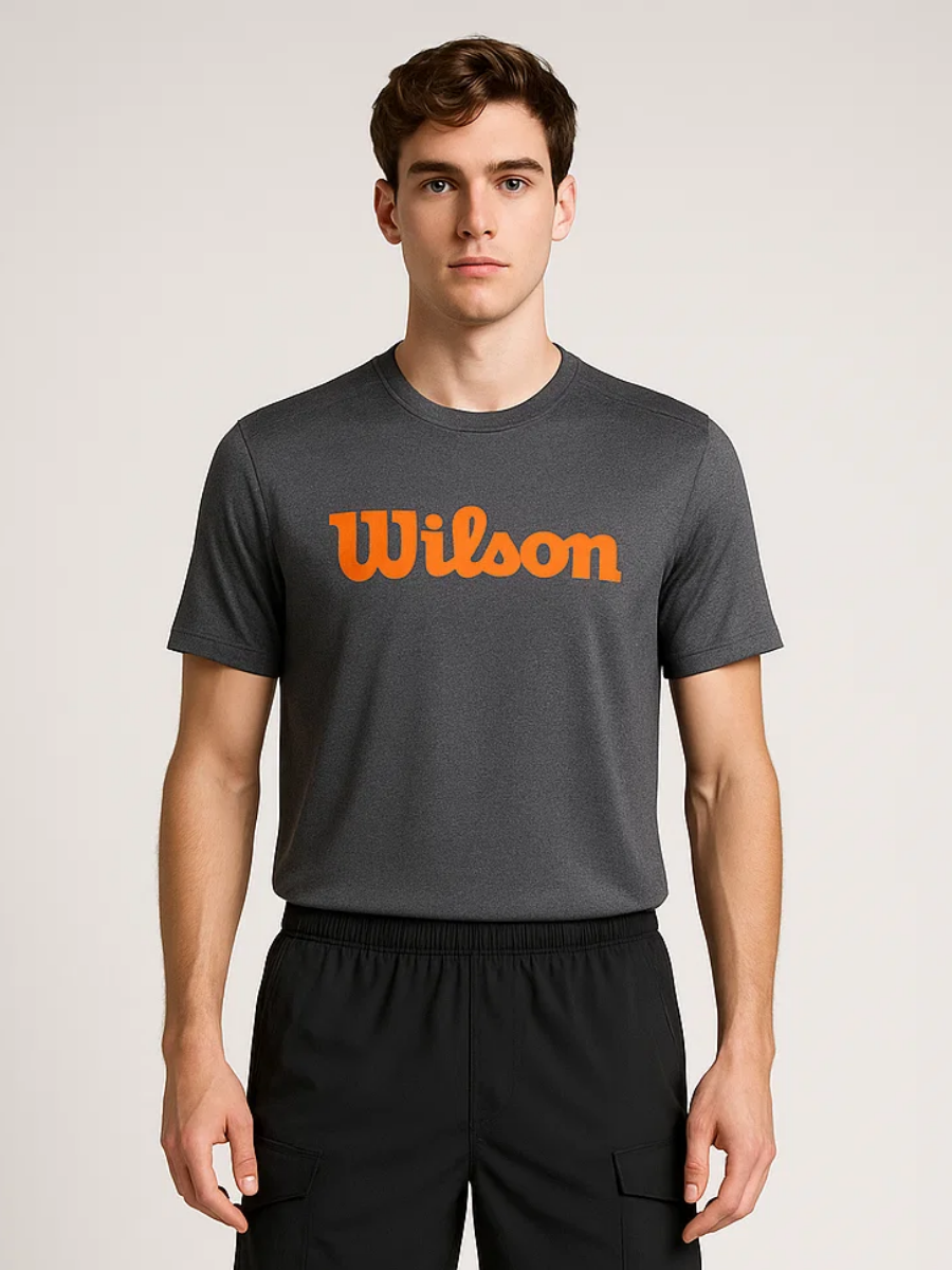 Playera Wilson Deportiva Cuello Redondo Hombre