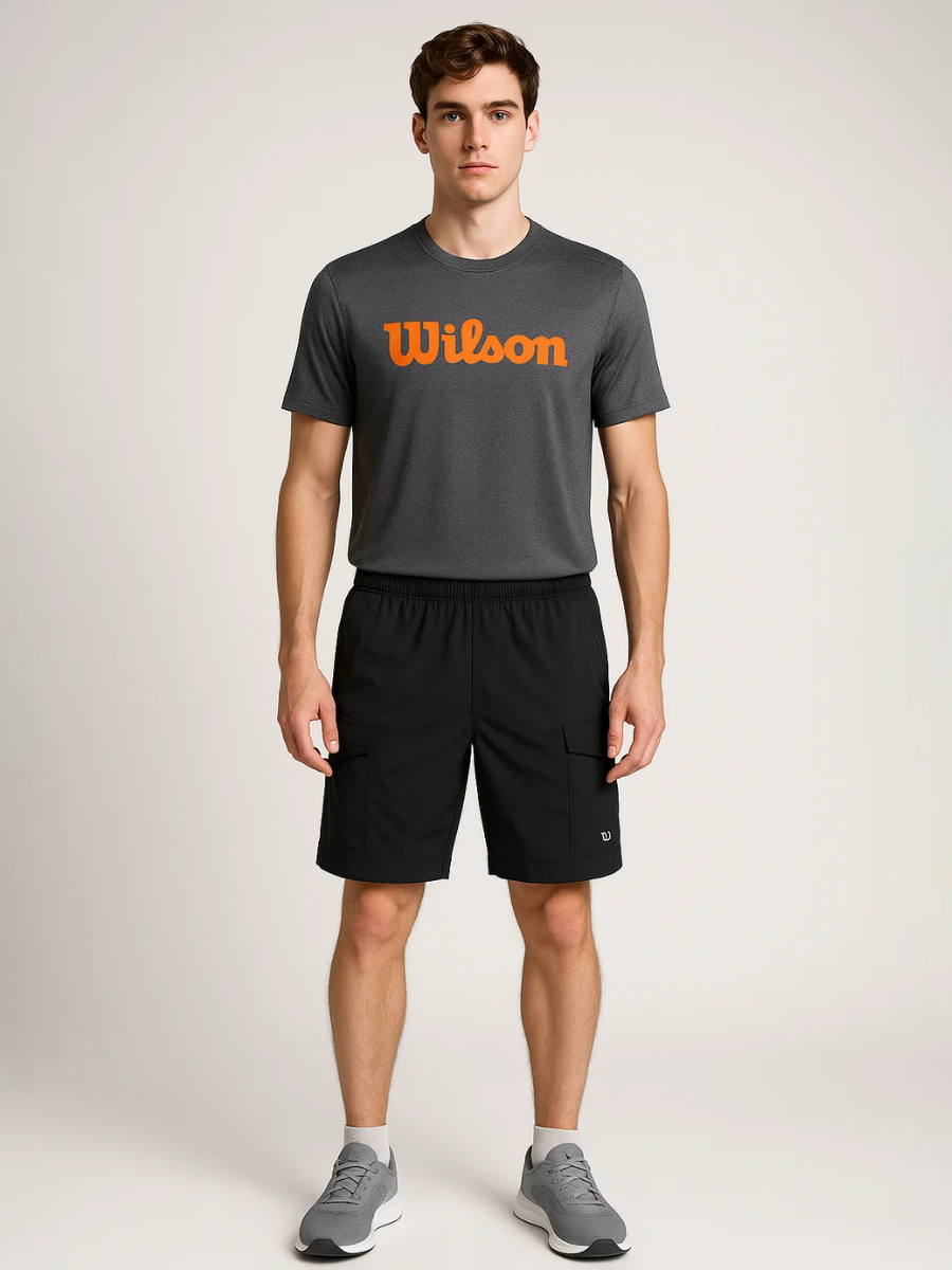 Playera Wilson Deportiva Cuello Redondo Hombre