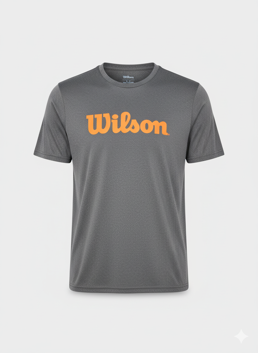 Playera Wilson Deportiva Cuello Redondo Hombre