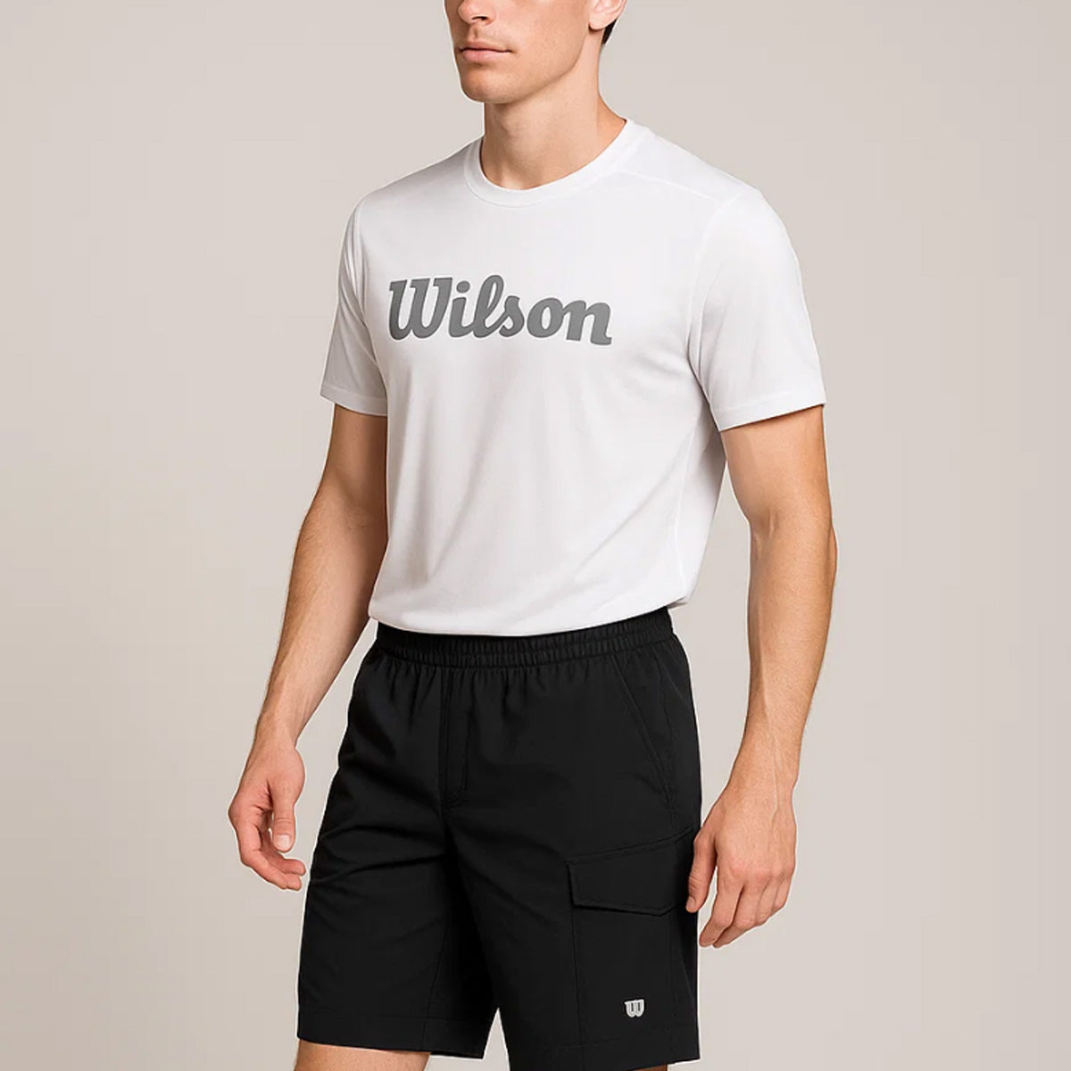 Playera Wilson Deportiva Cuello Redondo Hombre