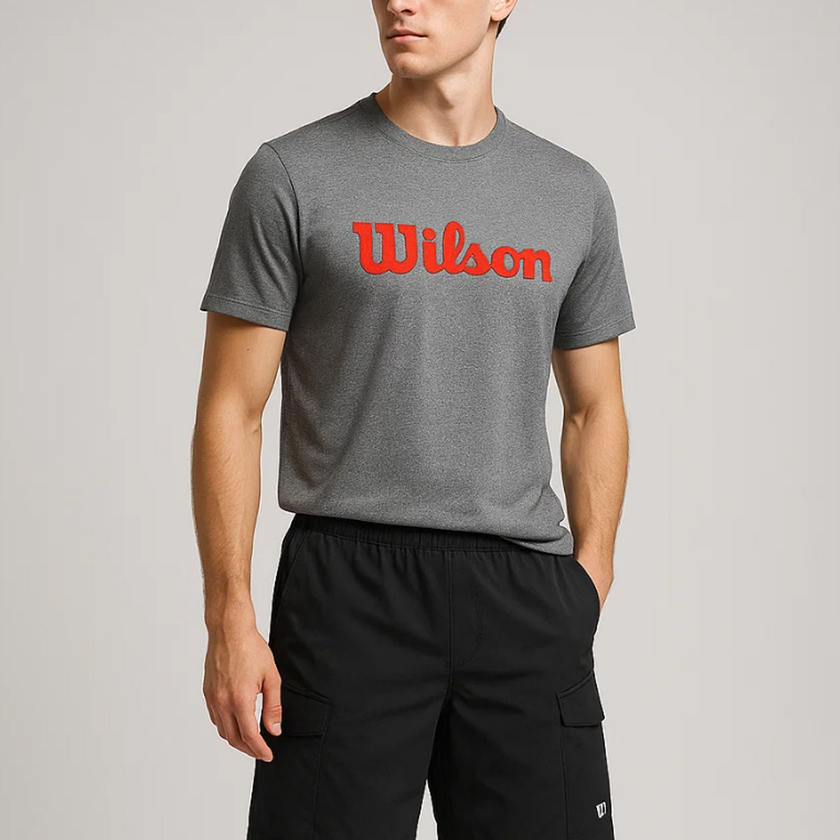 Playera Wilson Deportiva Cuello Redondo Hombre