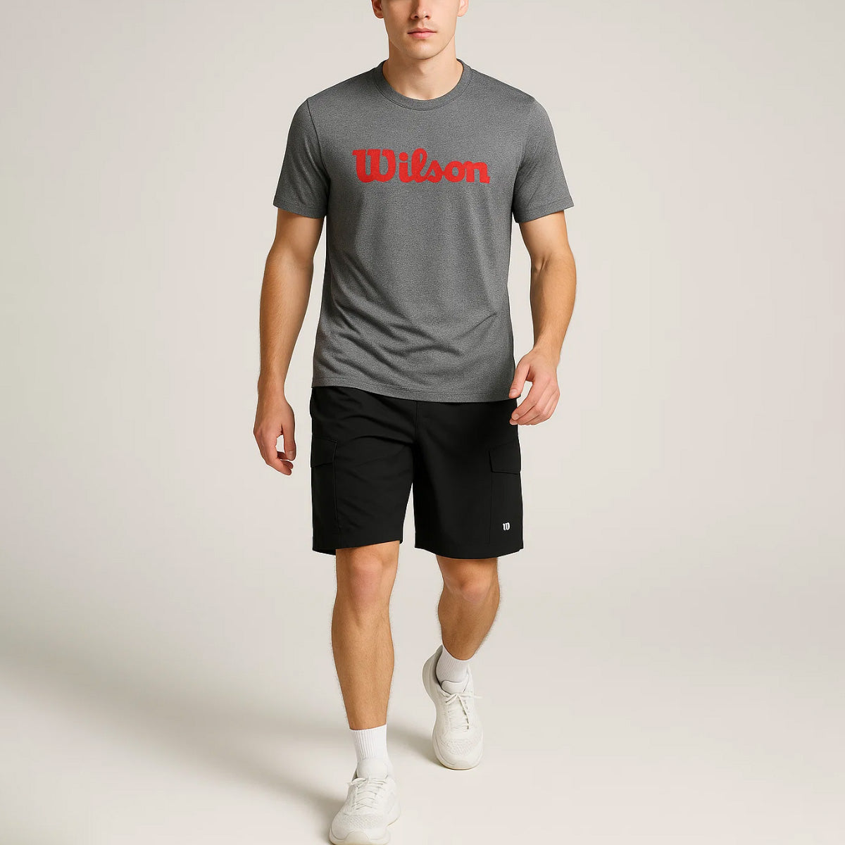 Playera Wilson Deportiva Cuello Redondo Hombre