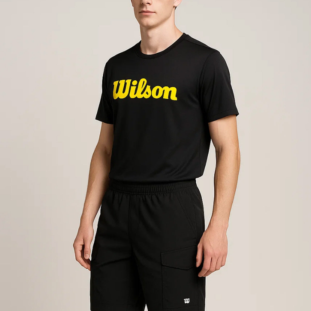 Playera Wilson Deportiva Cuello Redondo Hombre
