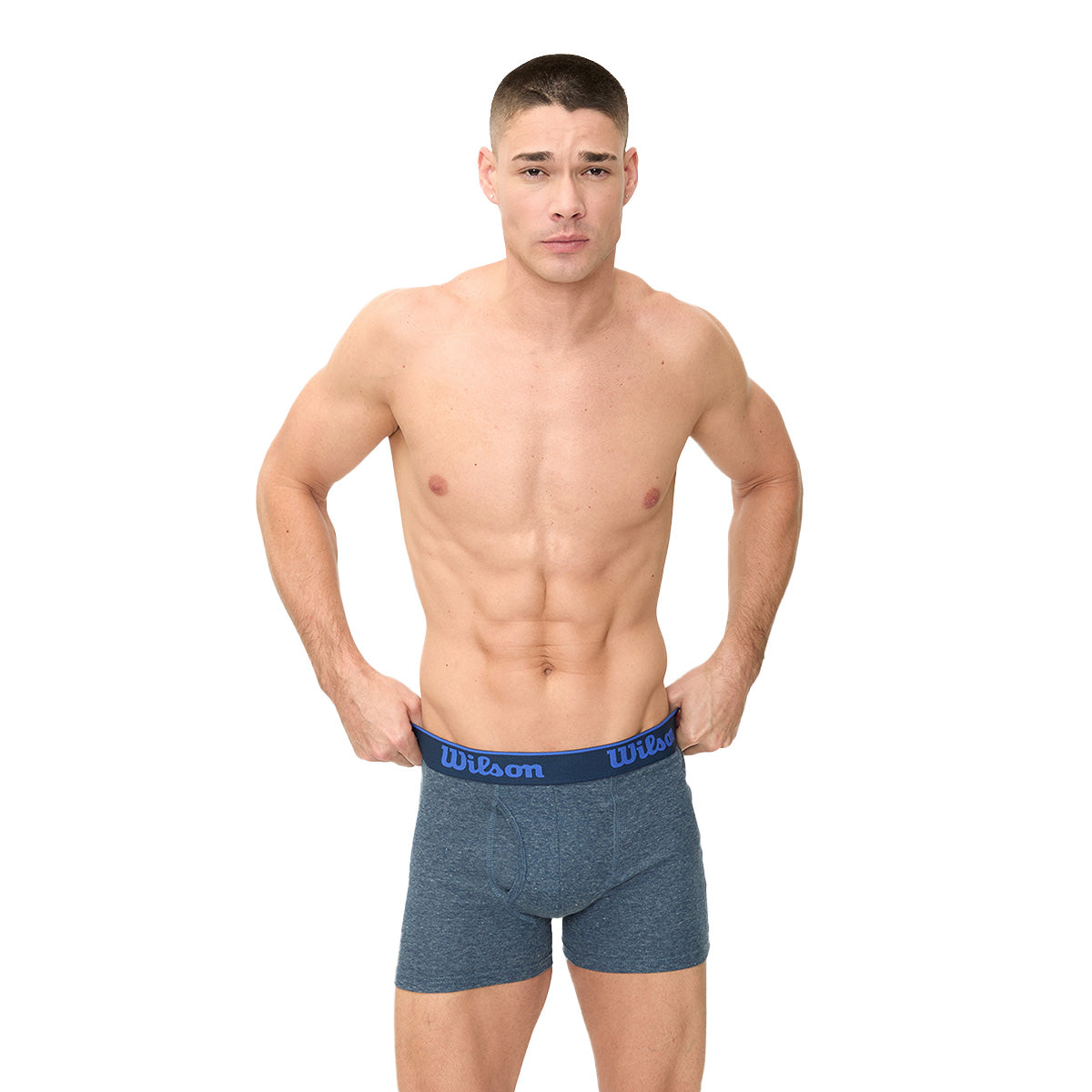 Bóxer Liso Wilson Pack 4 suave al tacto para Hombre - Sports Center