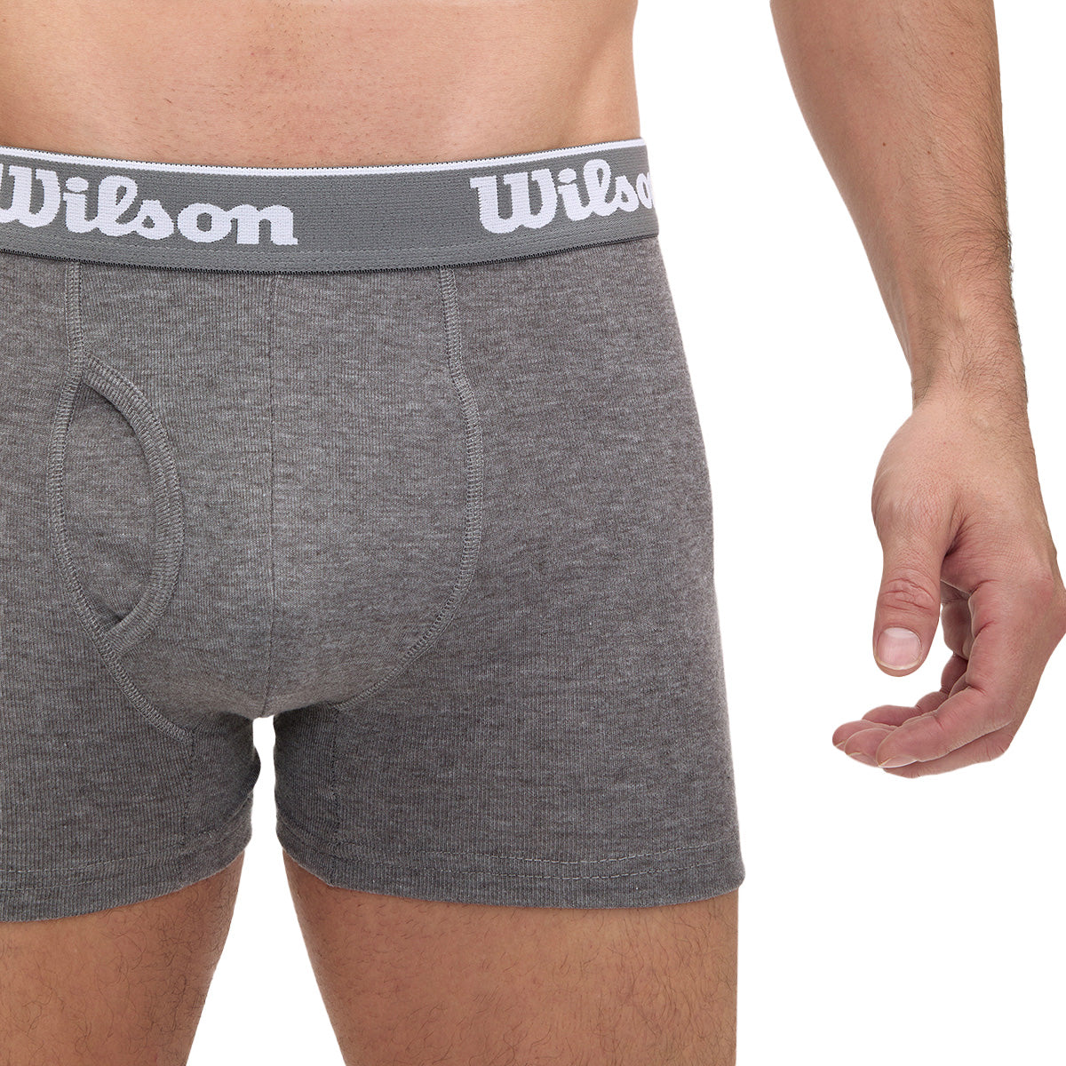 Bóxer Liso Wilson Pack 4 suave al tacto para Hombre - Sports Center