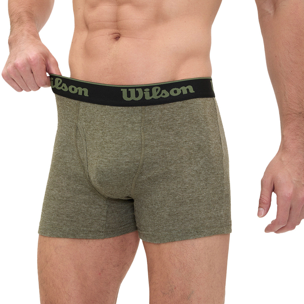 Bóxer Liso Wilson Pack 4 suave al tacto para Hombre - Sports Center