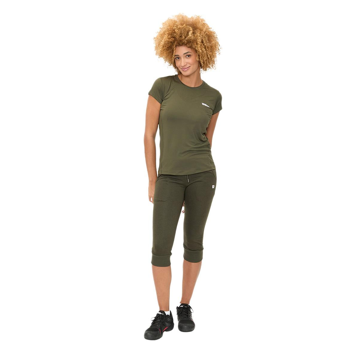 Pescador Capri Wilson French Terry Entrenamiento Mujer - Sports Center