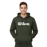 Sudadera Estampada Wilson con gorro French Terry para Hombre