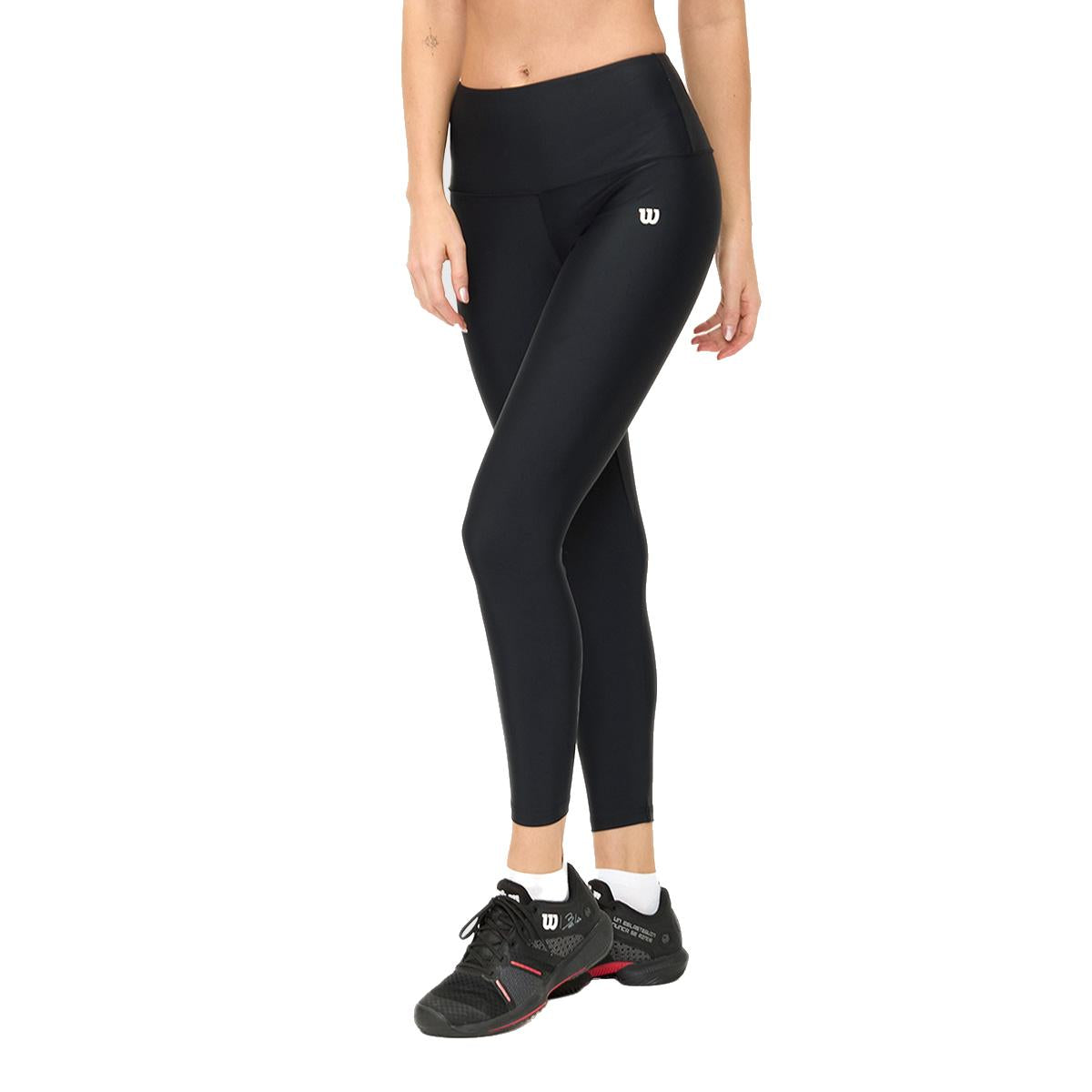 Leggings Wilson Satinada Cintura Alta Mujer - Sports Center