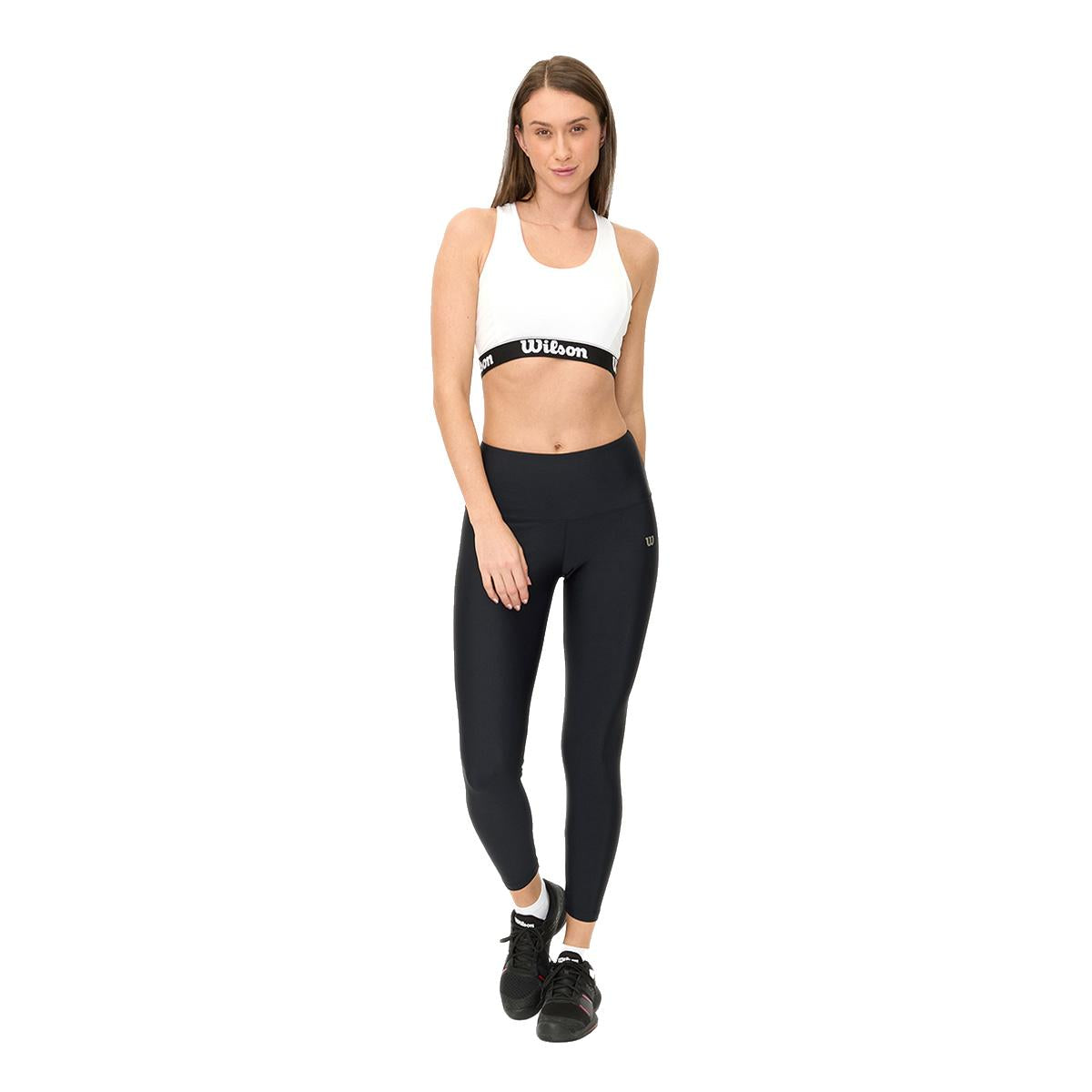 Leggings Wilson Satinada Cintura Alta Mujer - Sports Center