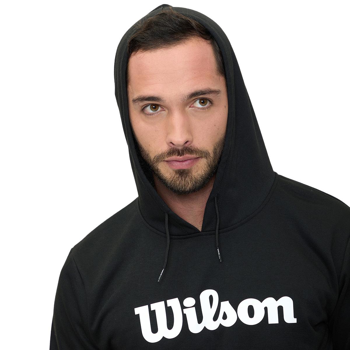 Sudadera Wilson Térmica Bolsillo Canguro con Capucha Hombre - Sports Center