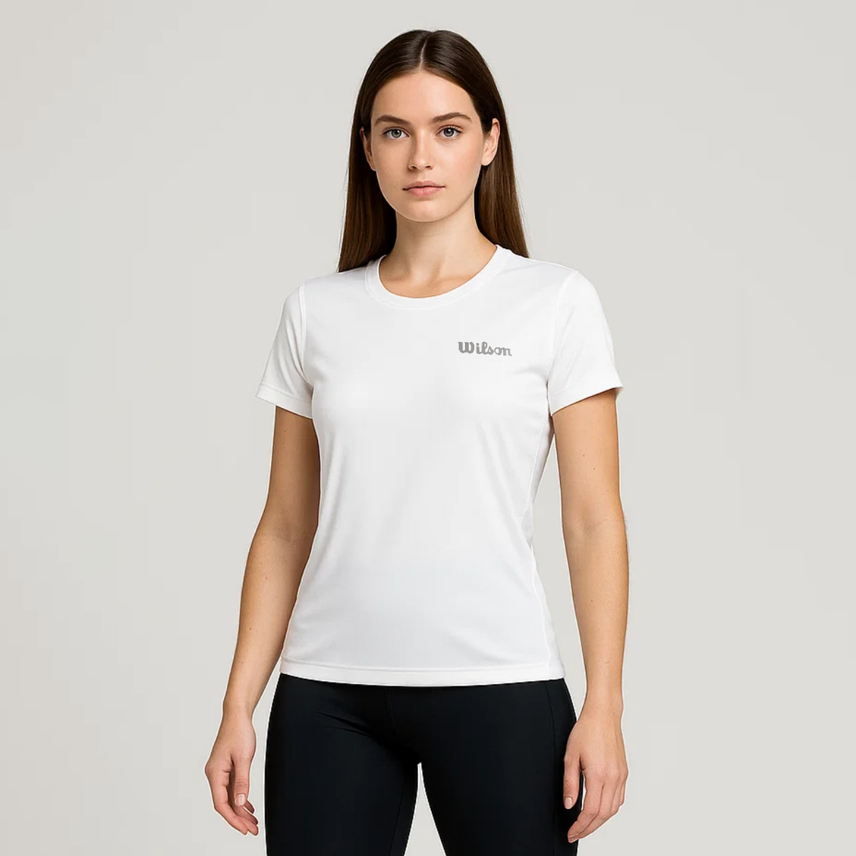 Playera Wilson Ultra ligera Cuello Redondo para Mujer
