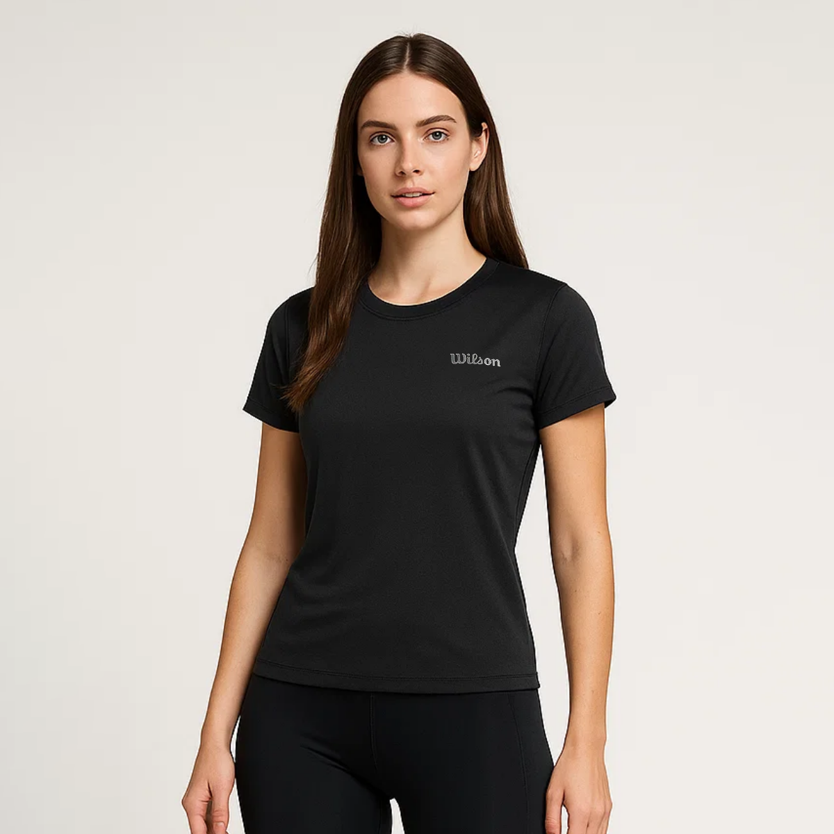 Playera Wilson Ultra ligera Cuello Redondo para Mujer