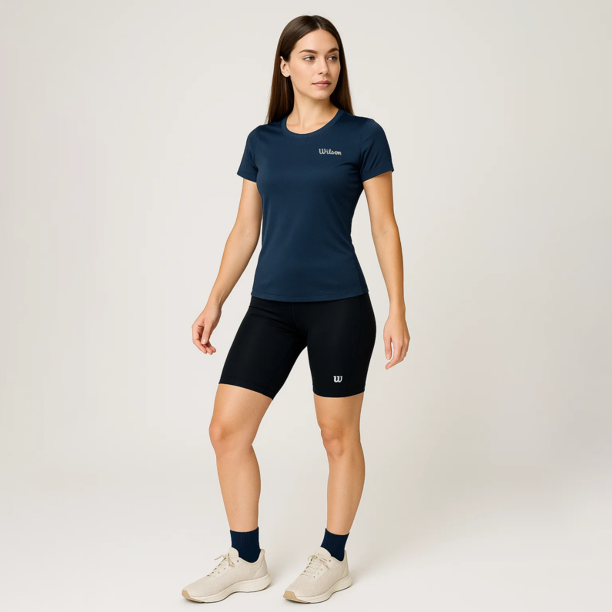 Playera Wilson Ultra ligera Cuello Redondo para Mujer