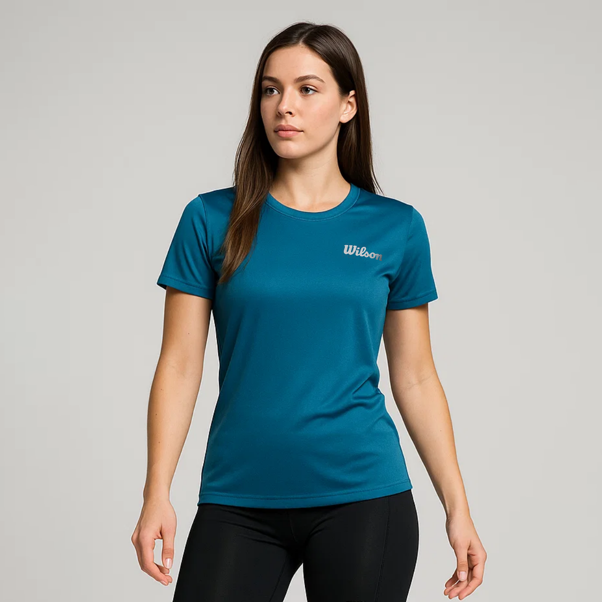 Playera Wilson Ultra ligera Cuello Redondo para Mujer