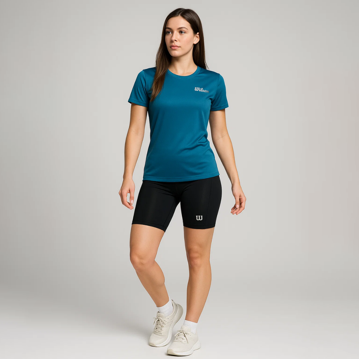 Playera Wilson Ultra ligera Cuello Redondo para Mujer