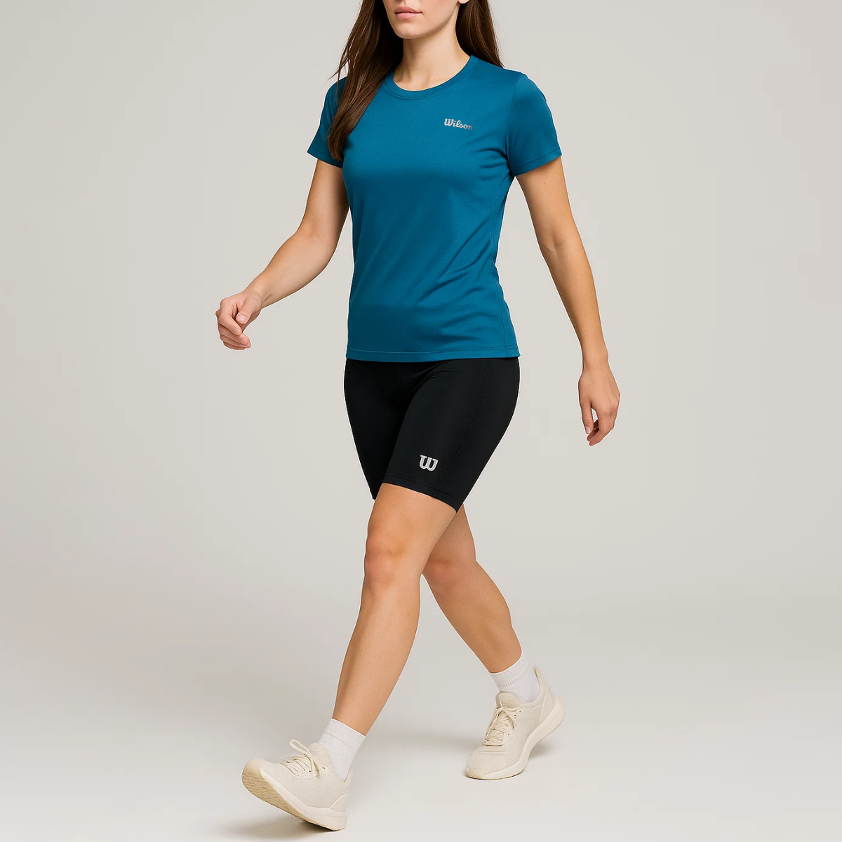 Playera Wilson Ultra ligera Cuello Redondo para Mujer