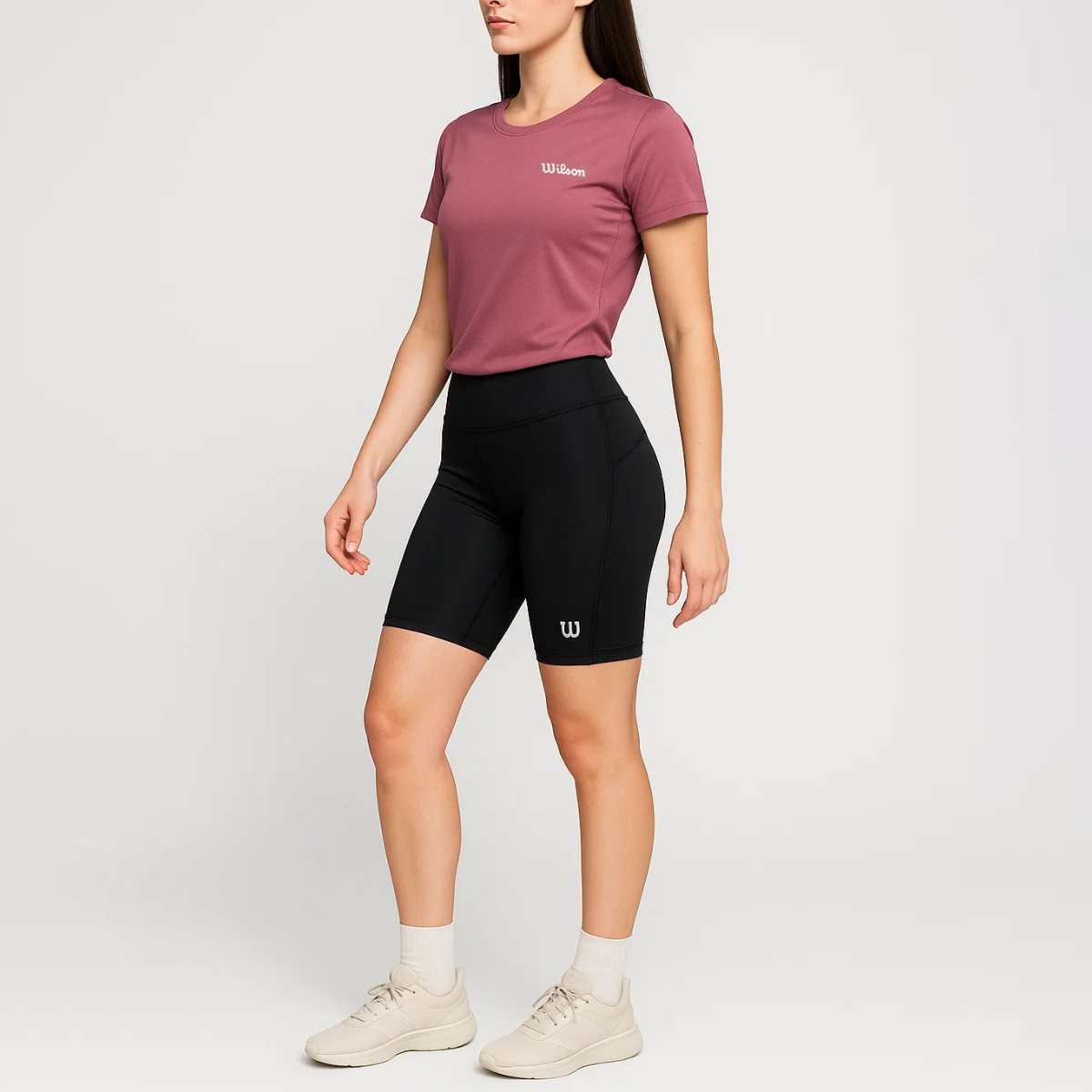 Playera Wilson Ultra ligera Cuello Redondo para Mujer