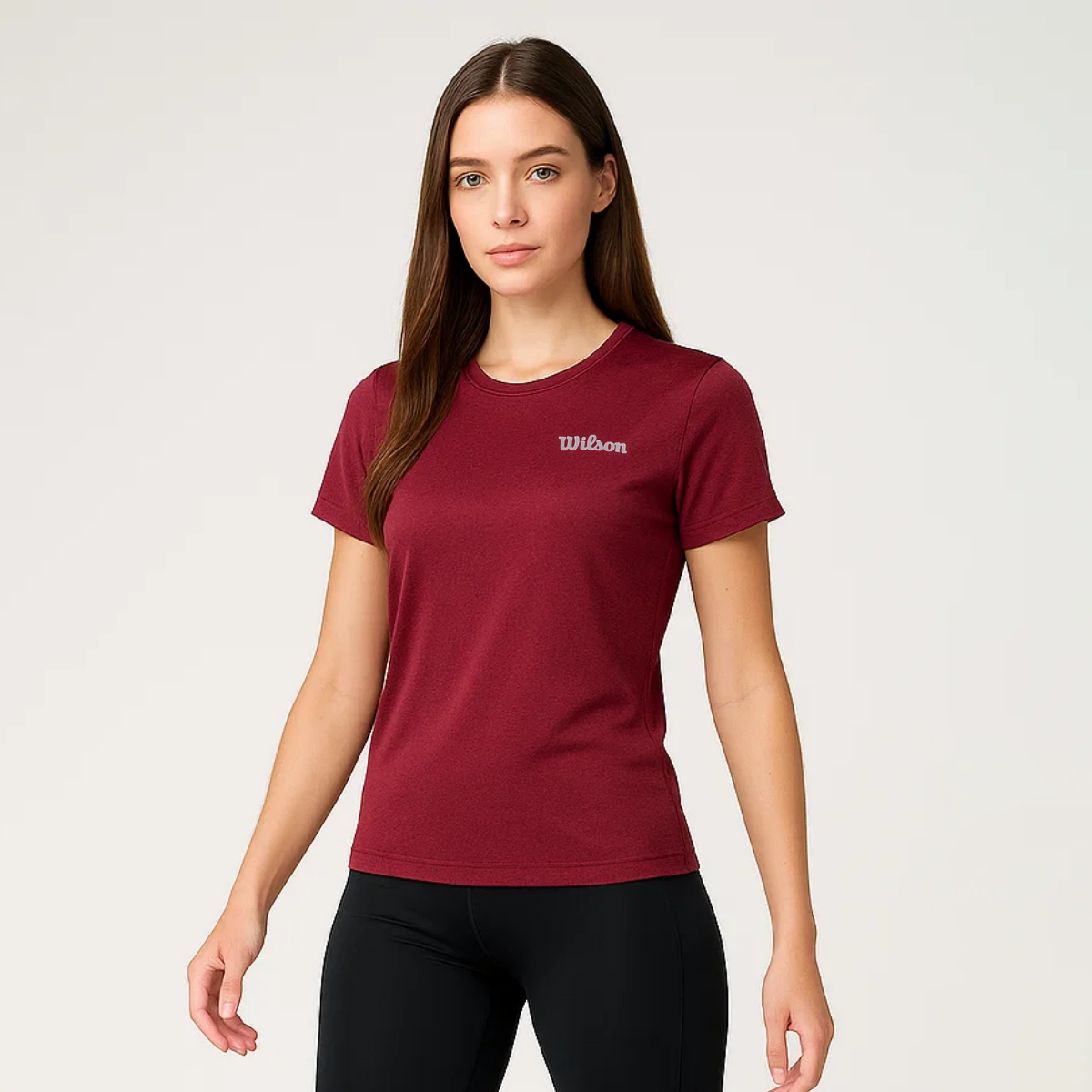Playera Wilson Ultra ligera Cuello Redondo para Mujer