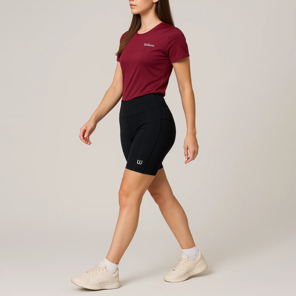 Playera Wilson Ultra ligera Cuello Redondo para Mujer