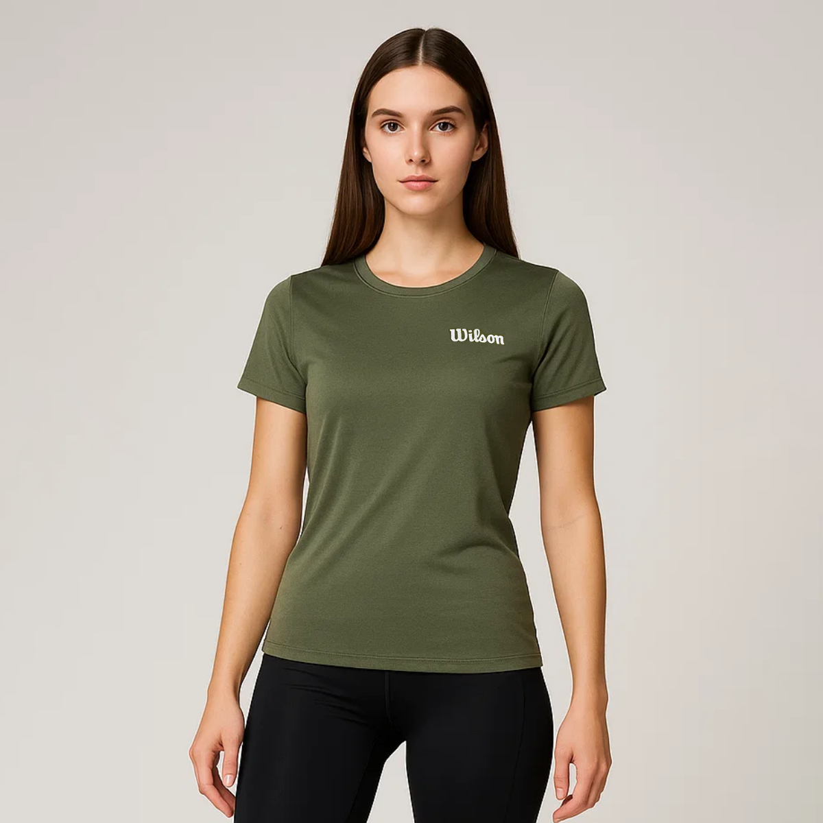 Playera Wilson Ultra ligera Cuello Redondo para Mujer