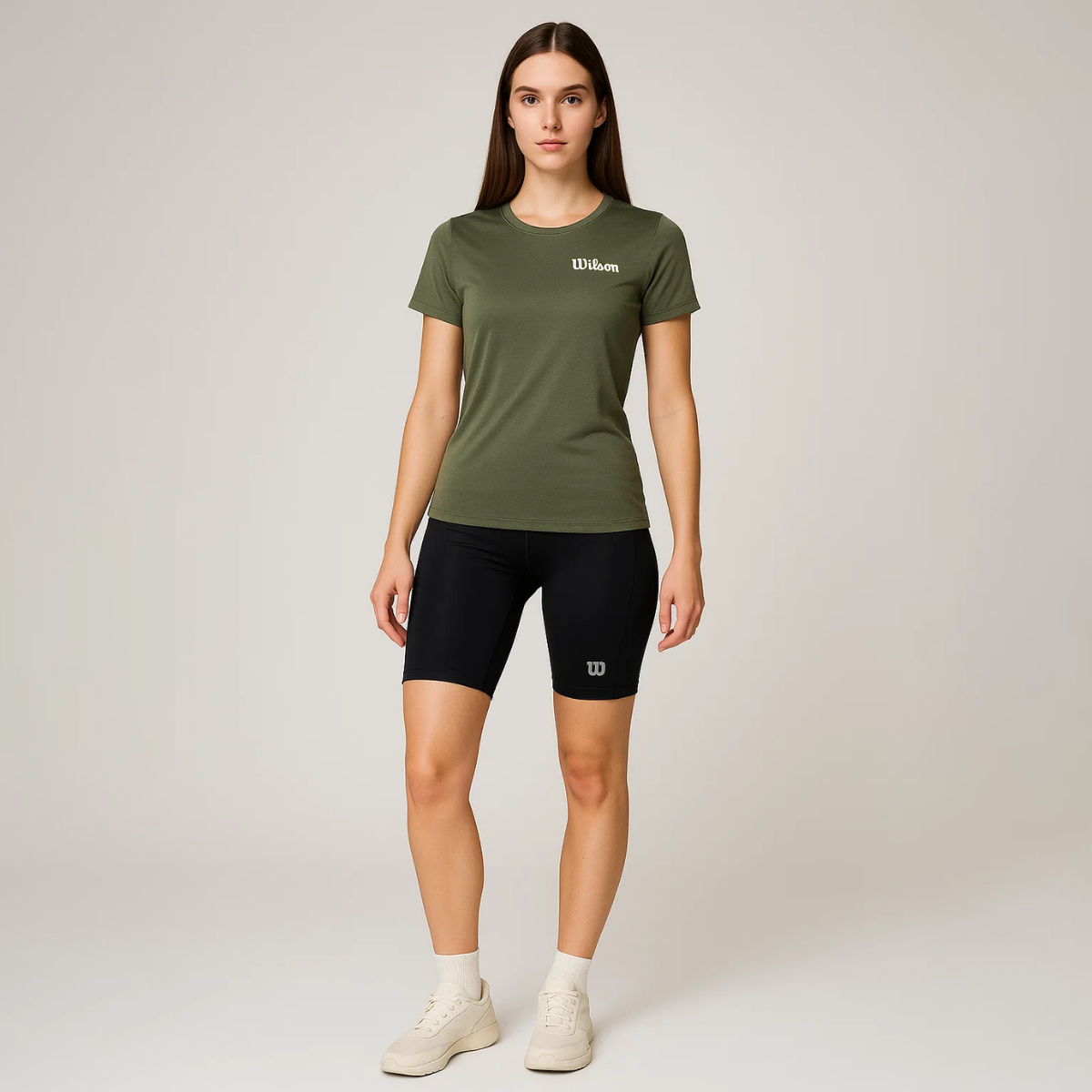 Playera Wilson Ultra ligera Cuello Redondo para Mujer