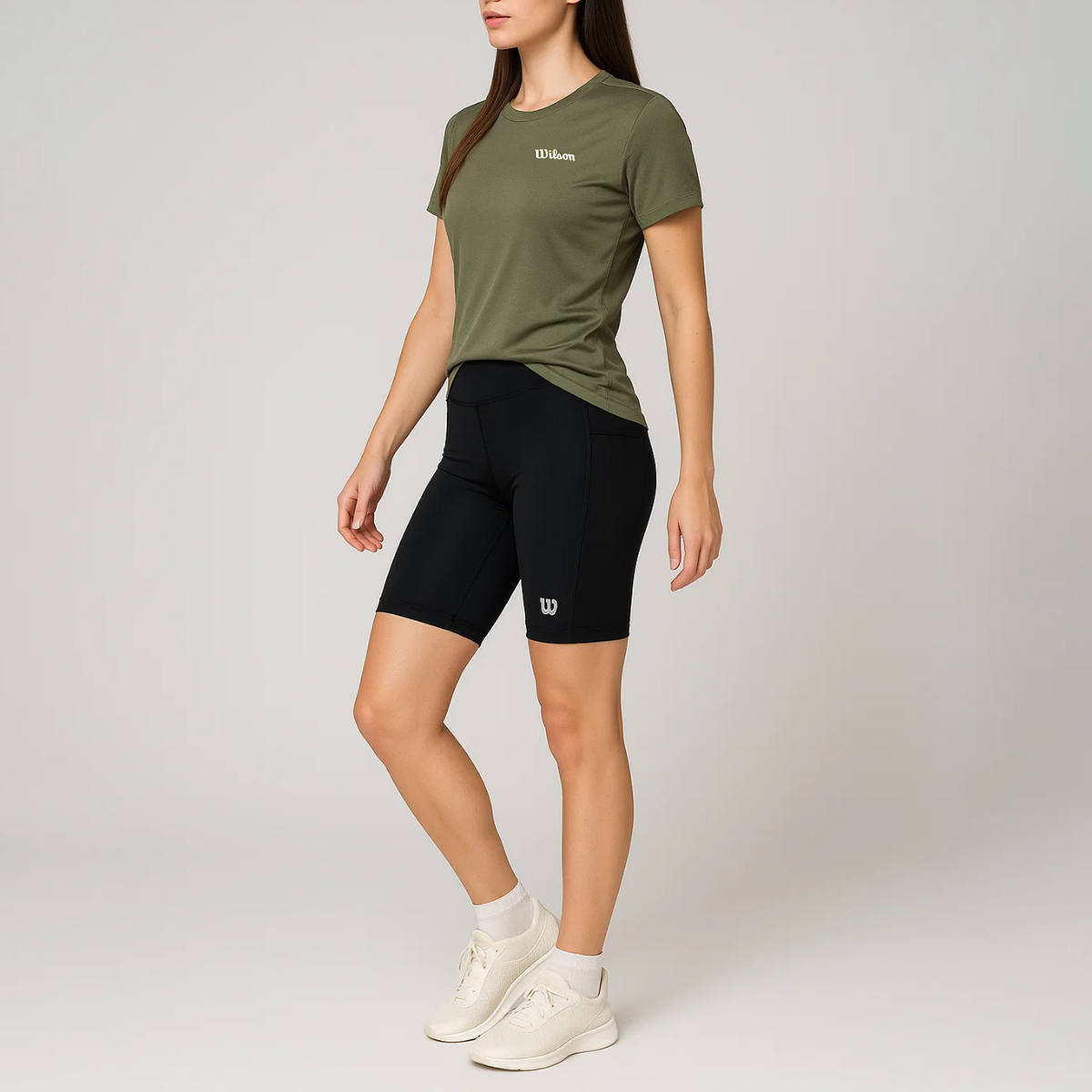 Playera Wilson Ultra ligera Cuello Redondo para Mujer