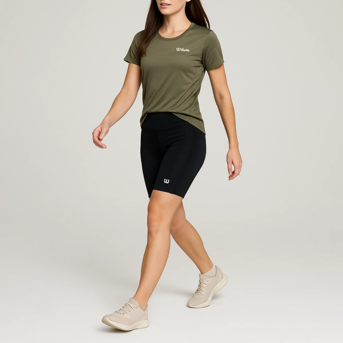 Playera Wilson Ultra ligera Cuello Redondo para Mujer