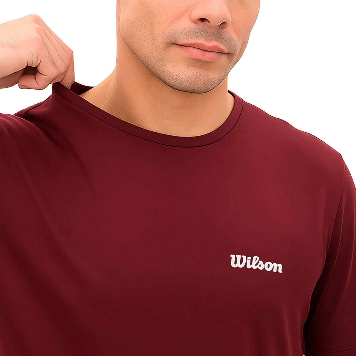 Playera Wilson Ultra Ligera Cuello Redondo Hombre