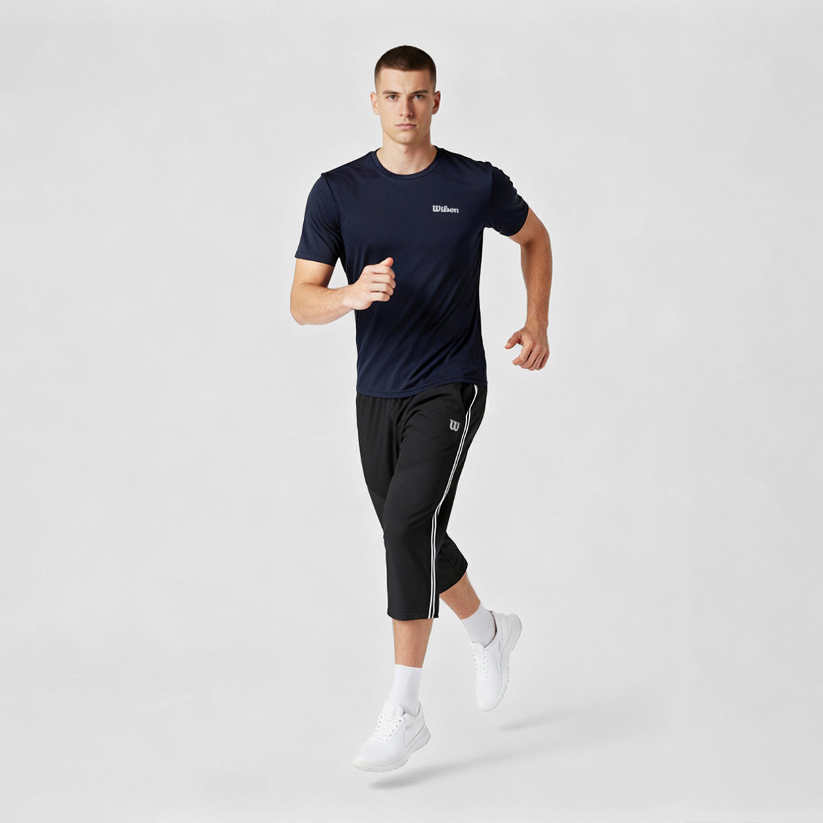 Playera Wilson Ultra ligera Cuello Redondo para Hombre