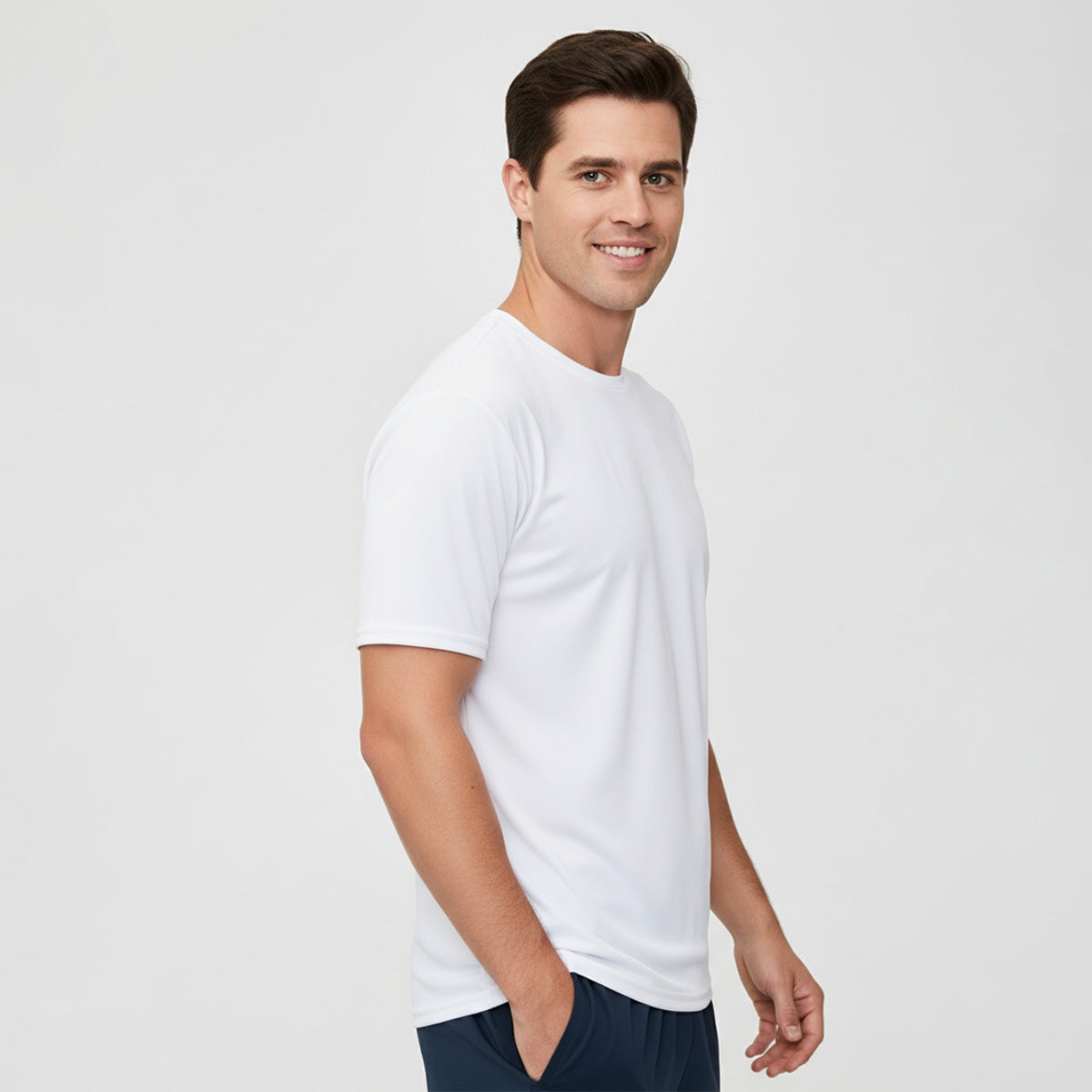 Playera Wilson Ultra ligera Cuello Redondo para Hombre