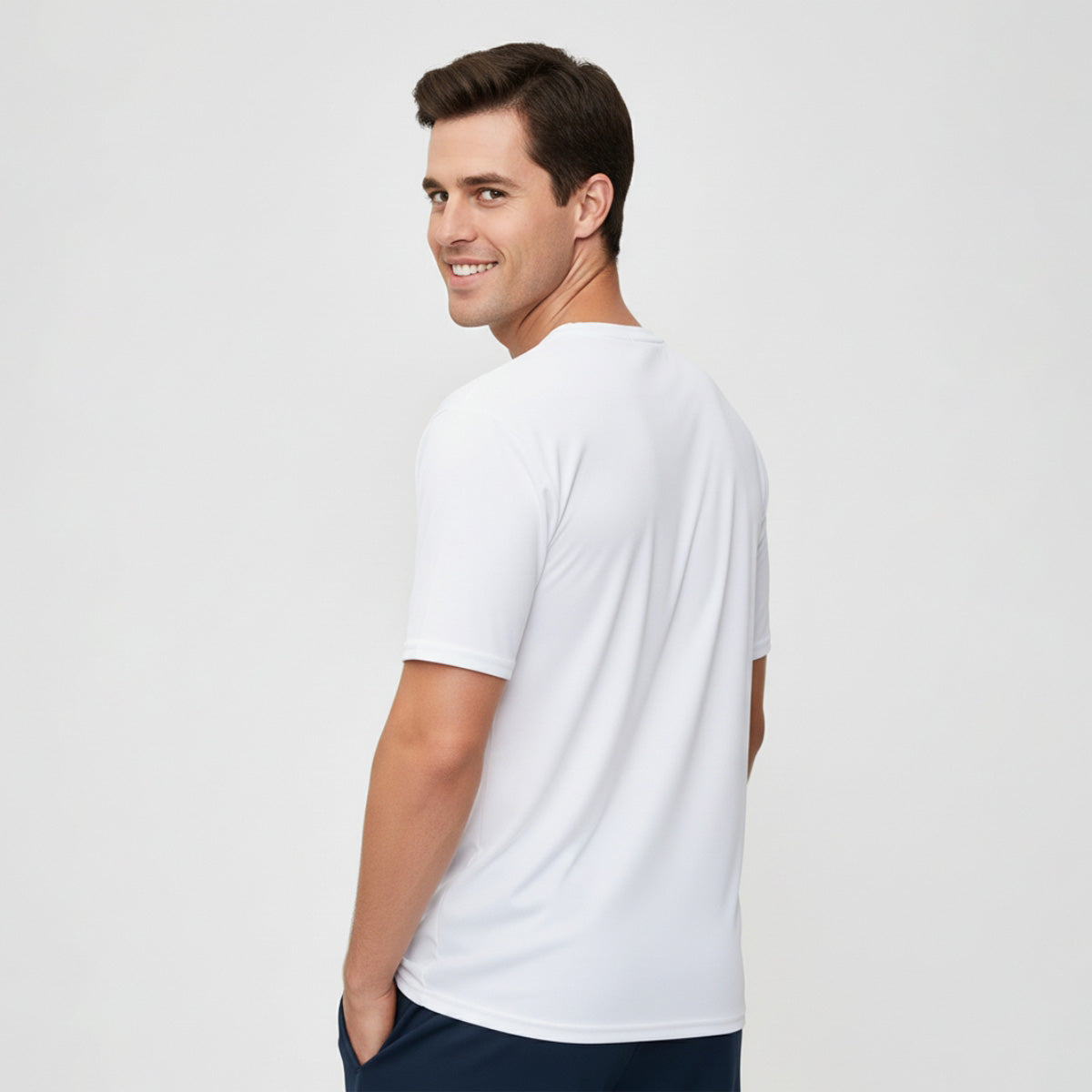 Playera Wilson Ultra ligera Cuello Redondo para Hombre