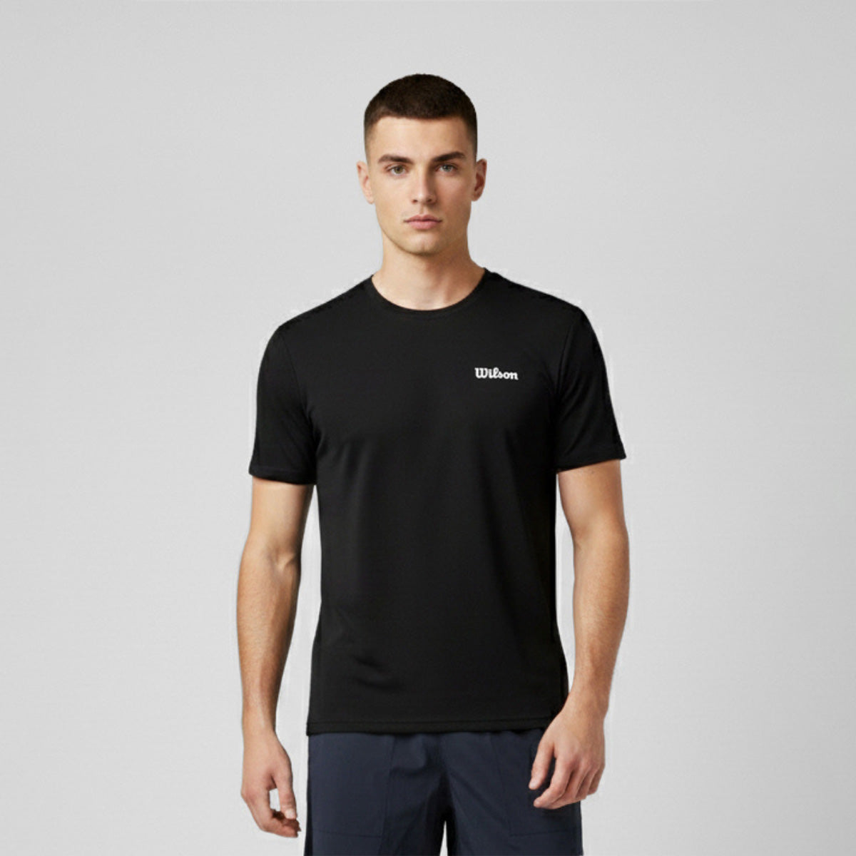 Playera Wilson Ultra ligera Cuello Redondo para Hombre