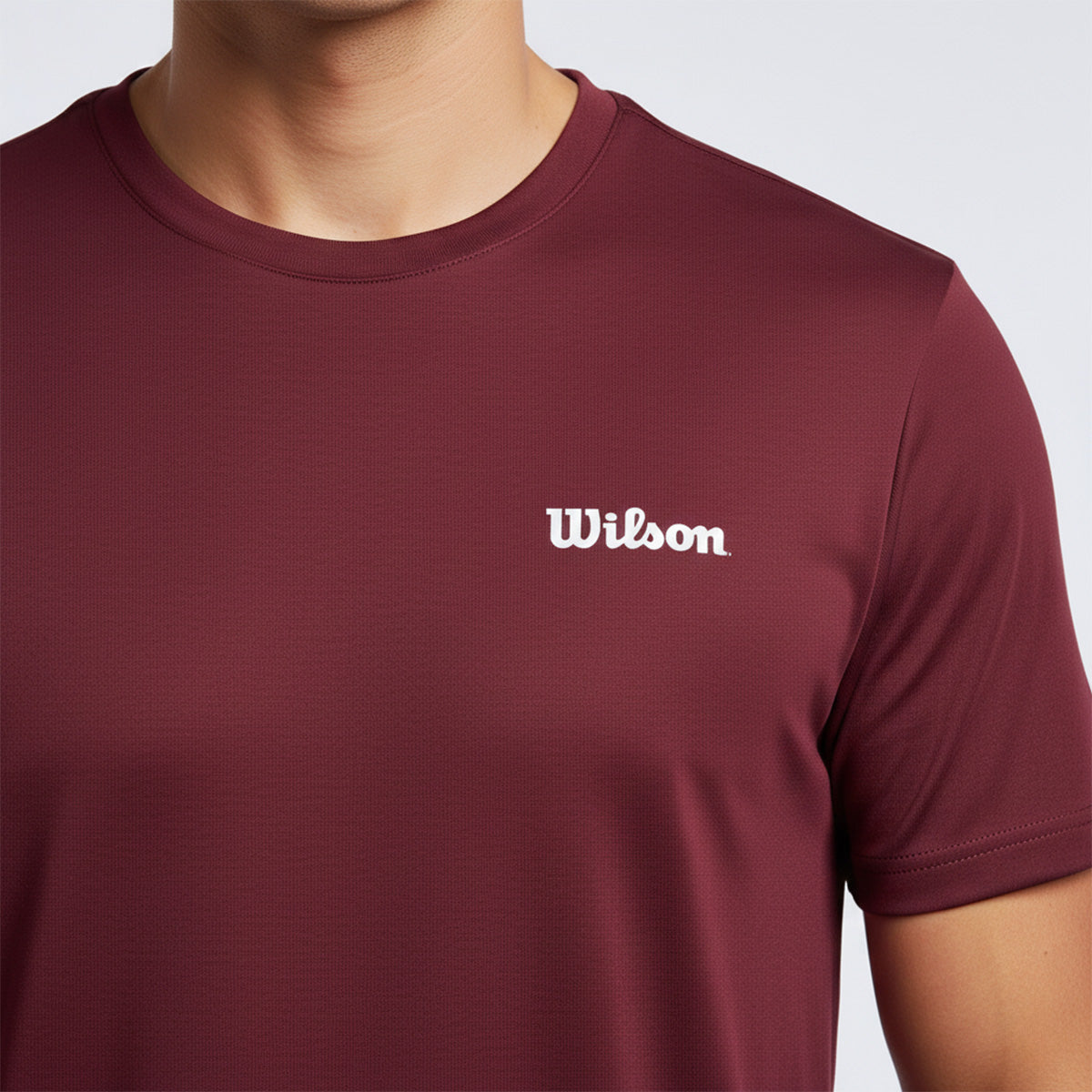 Playera Wilson Ultra ligera Cuello Redondo para Hombre