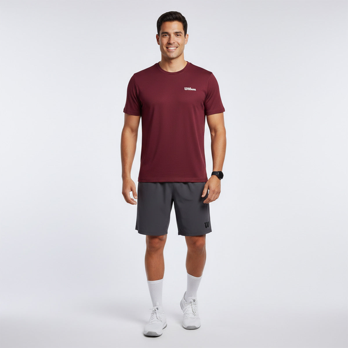 Playera Wilson Ultra ligera Cuello Redondo para Hombre