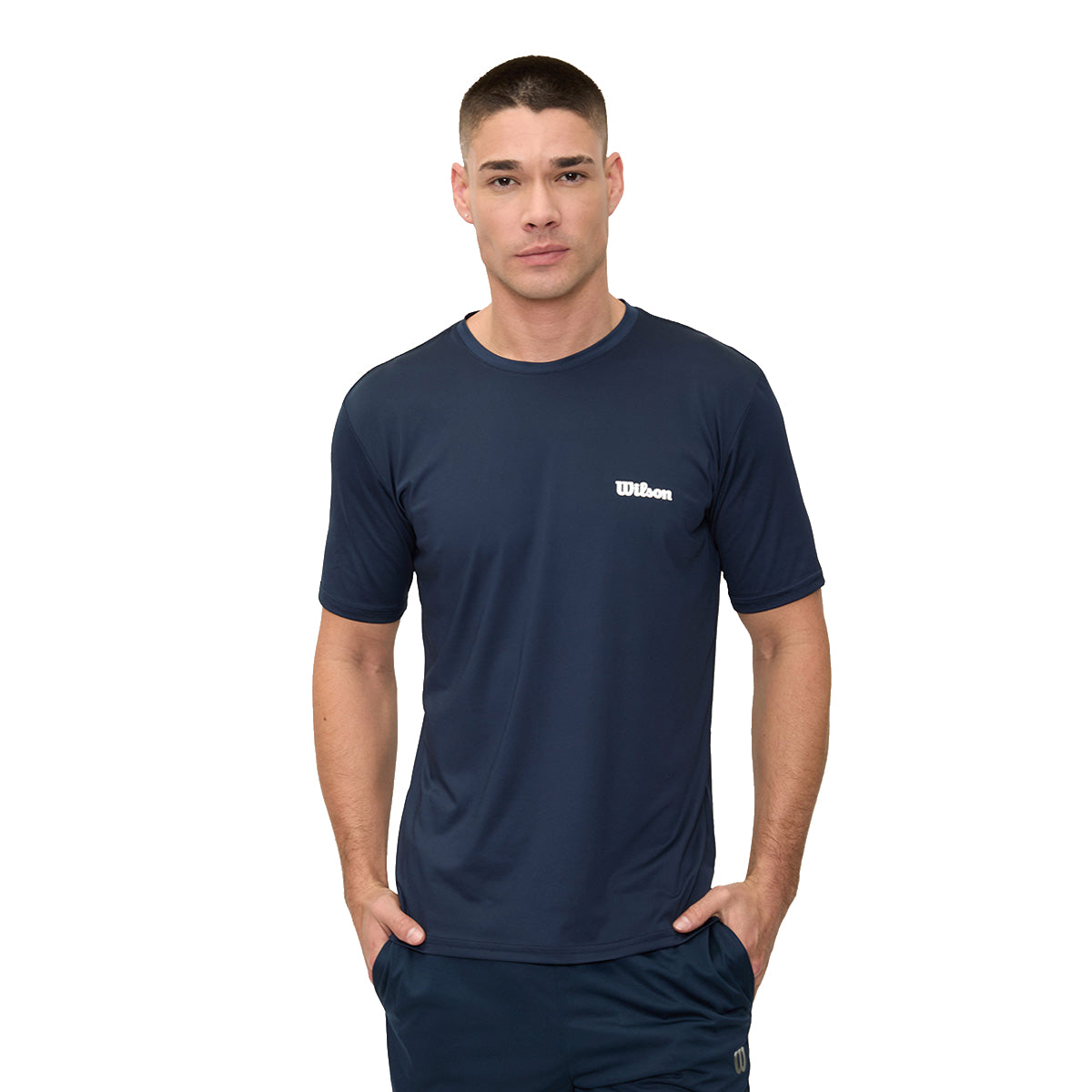 Playera Wilson Ultra Ligera Cuello Redondo Hombre - Sports Center