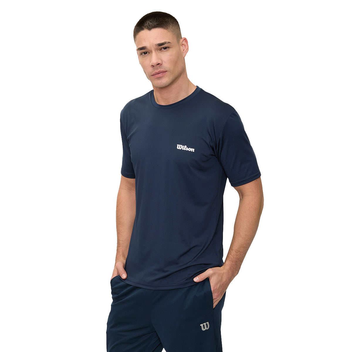 Playera Wilson Ultra Ligera Cuello Redondo Hombre - Sports Center