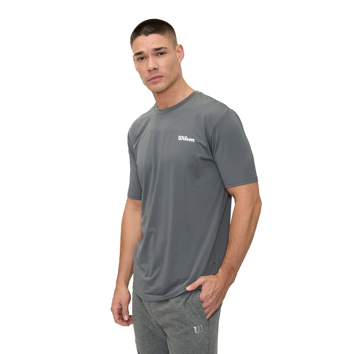 Playera Wilson Ultra Ligera Cuello Redondo Hombre - Sports Center