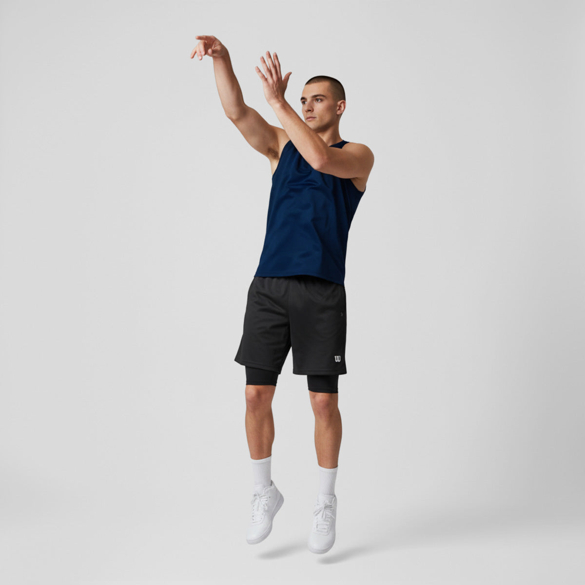 Playera Wilson Ultra Ligera Sin Manga Cuello en V para Hombre - Sports Center