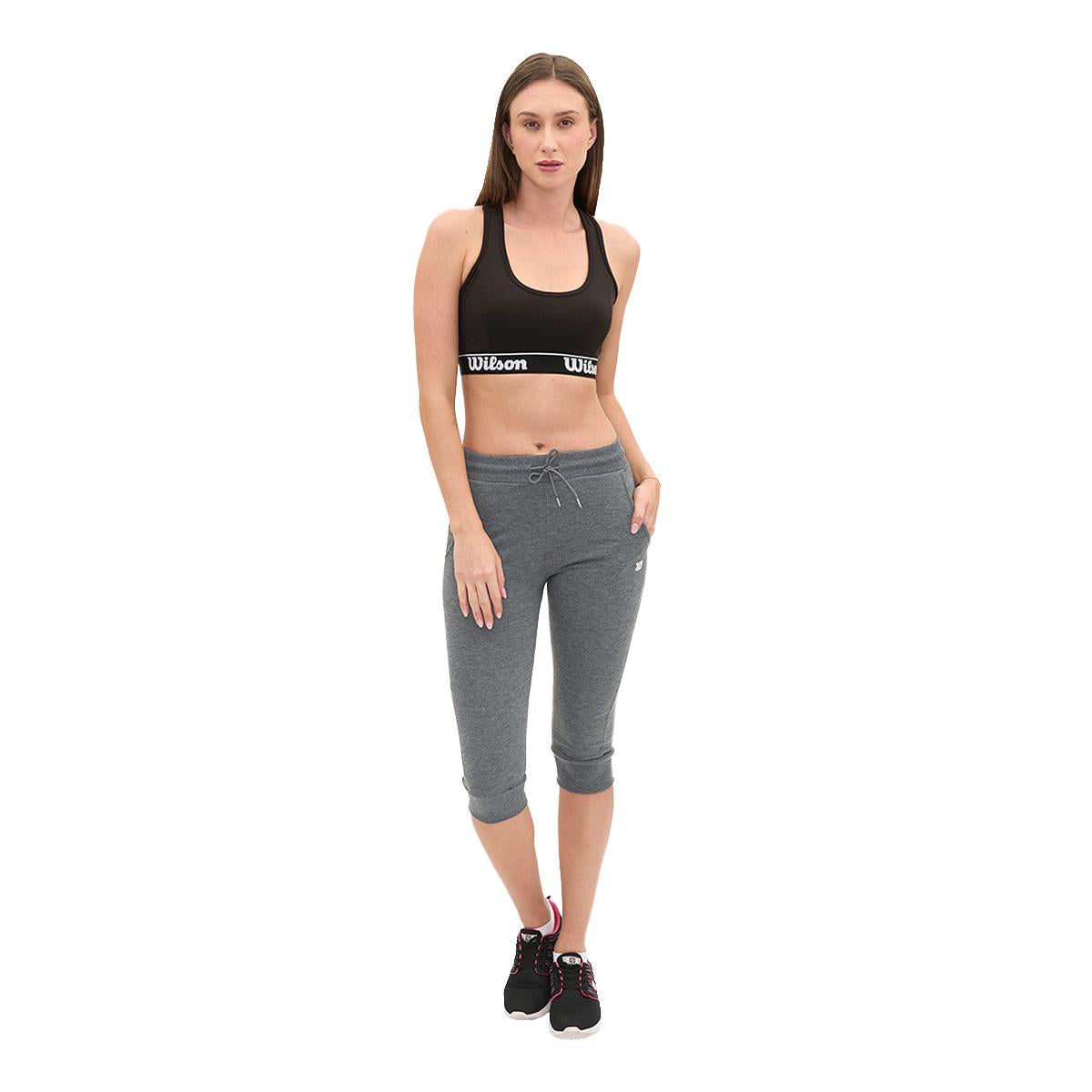 Pescador Capri Wilson French Terry Entrenamiento Mujer - Sports Center