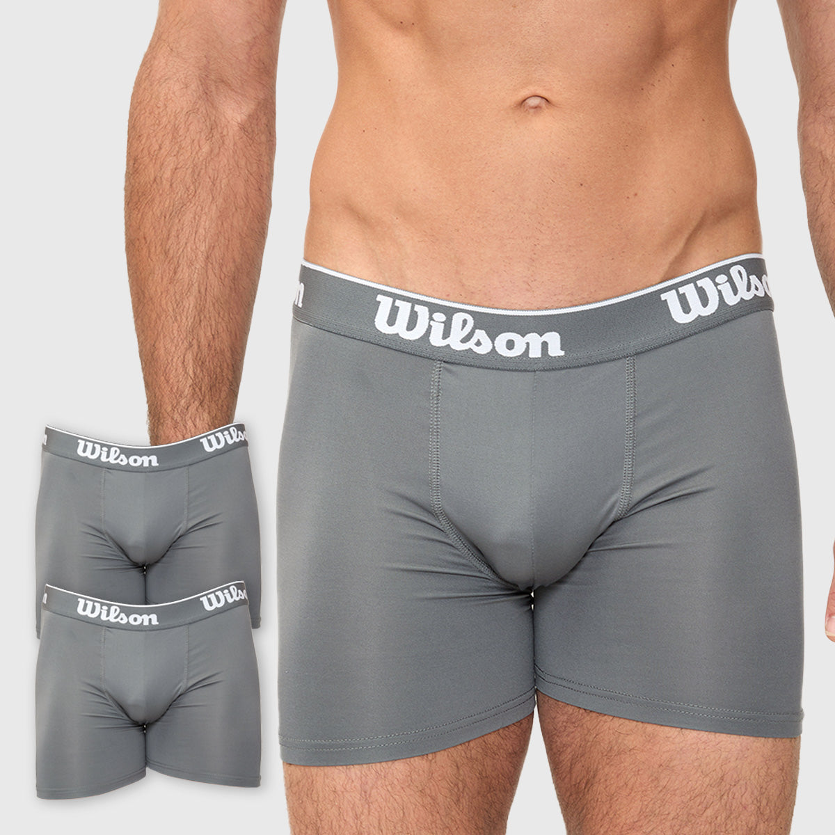 Boxer Wilson Para Hombre Pack 2 Pzas Elástico Resistente - Sports Center