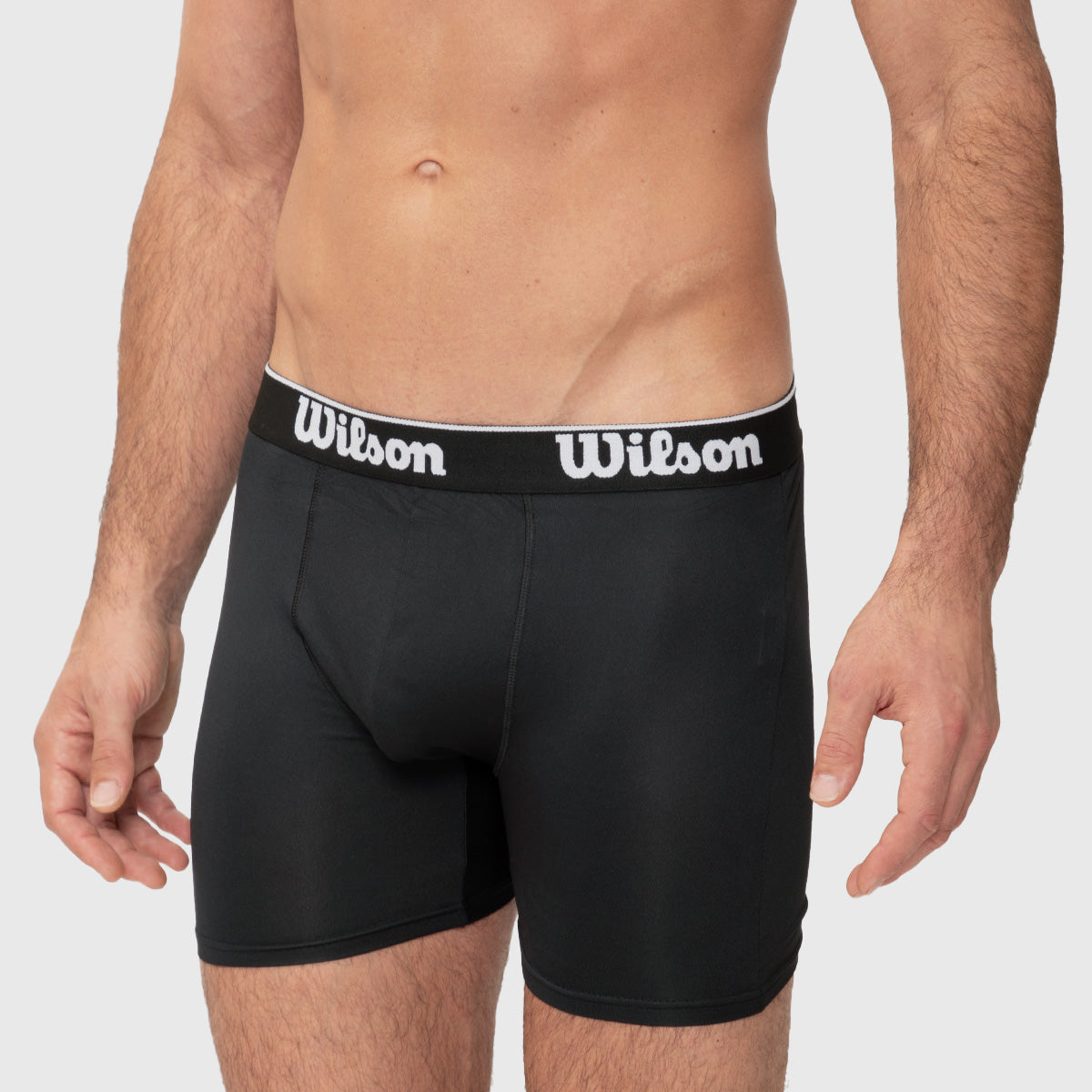 Pack 4 Bóxers Medios Wilson Liso Transpirables Hombre - Sports Center