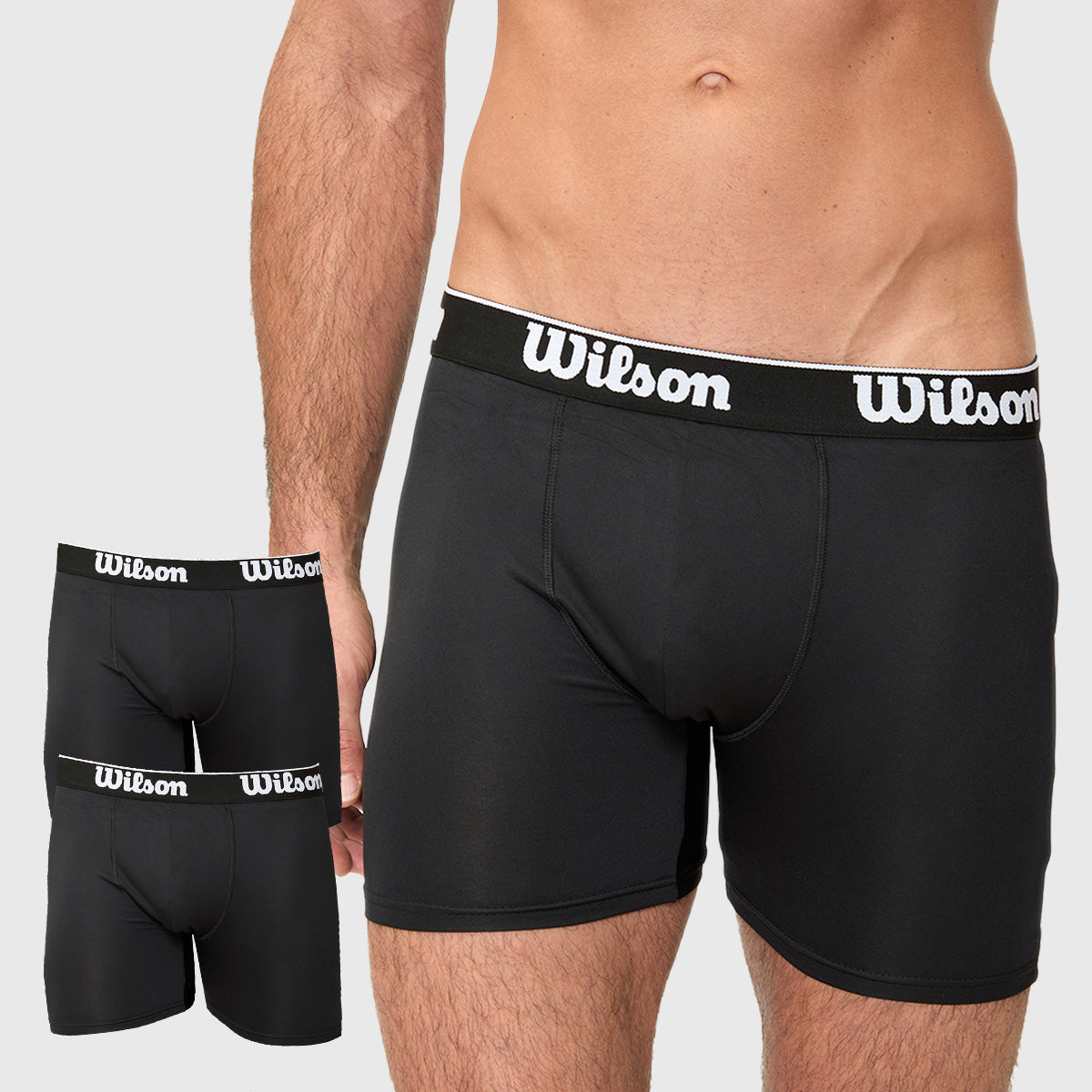 Boxer Wilson Para Hombre Pack 2 Pzas Elástico Resistente - Sports Center