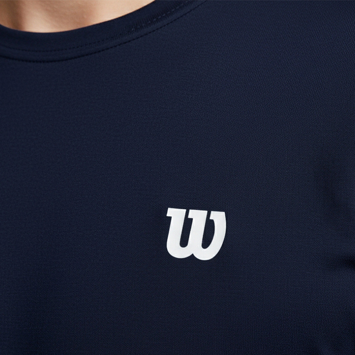 Playera Wilson Polyspun Cuello Redondo Lisa para Hombre