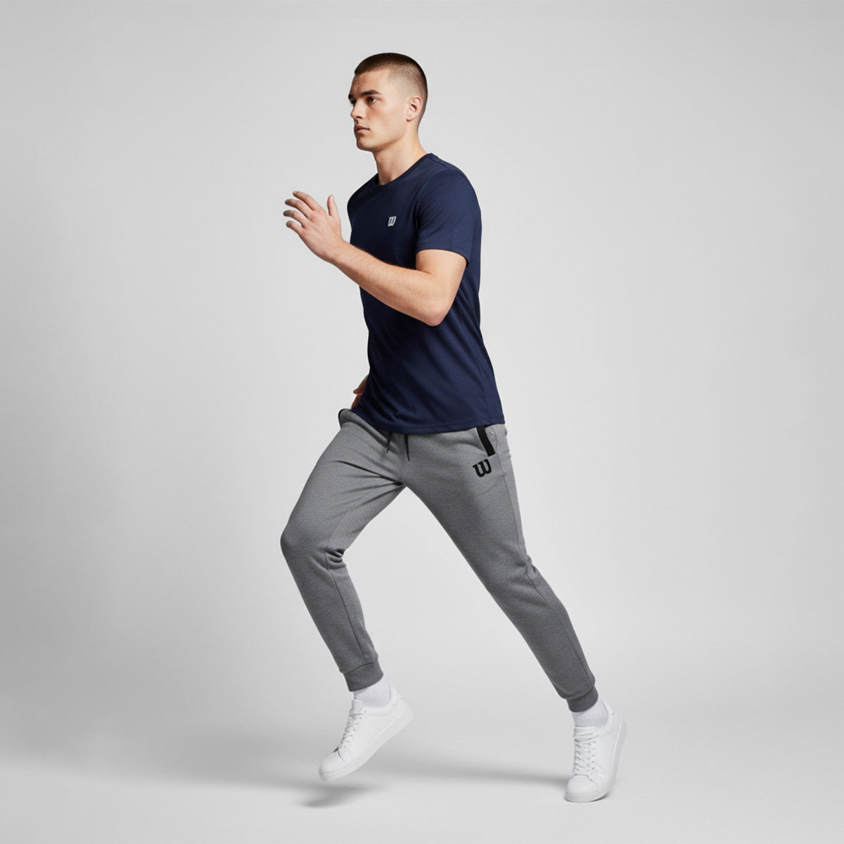 Playera Wilson Polyspun Cuello Redondo Lisa para Hombre