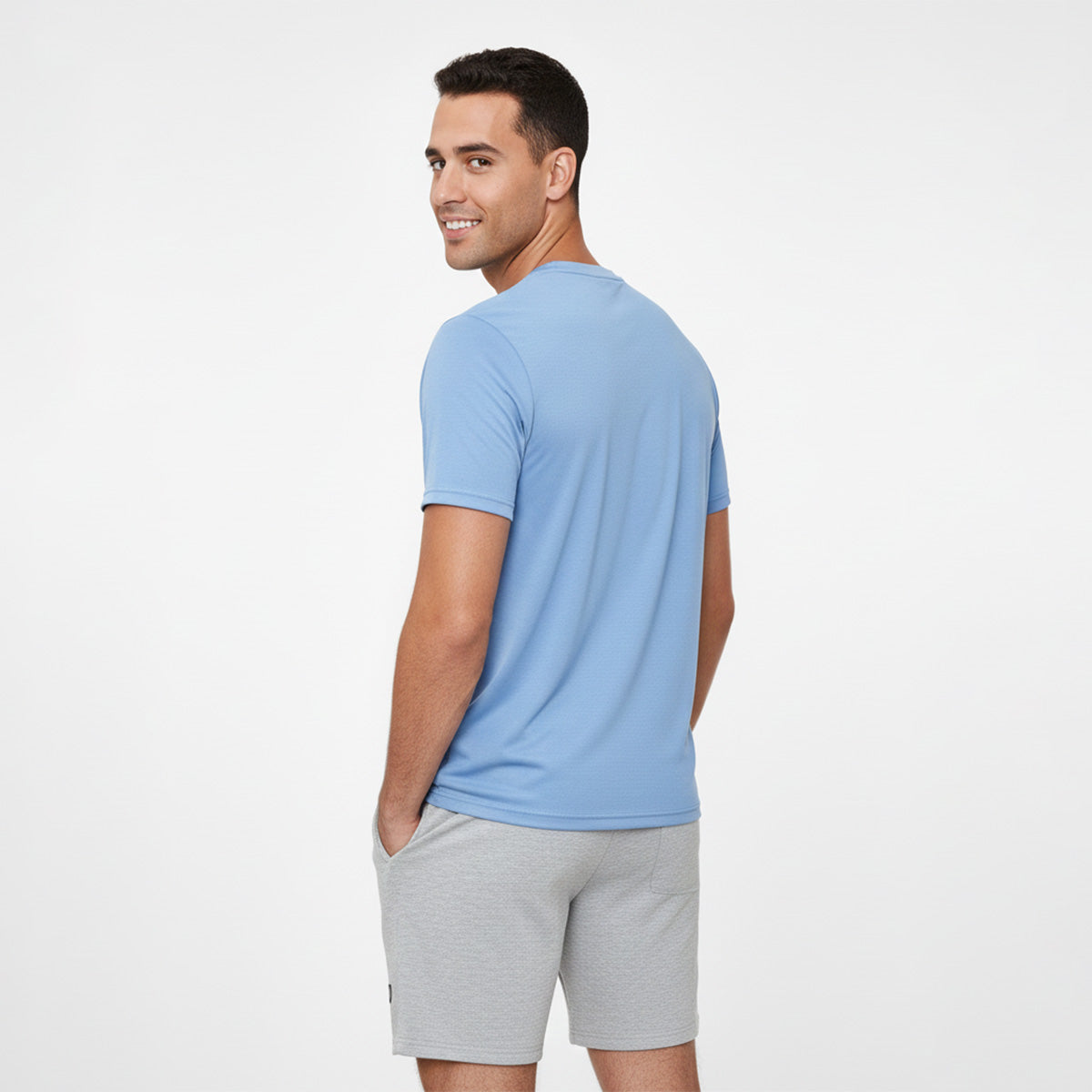 Playera Wilson Polyspun Cuello Redondo Lisa para Hombre