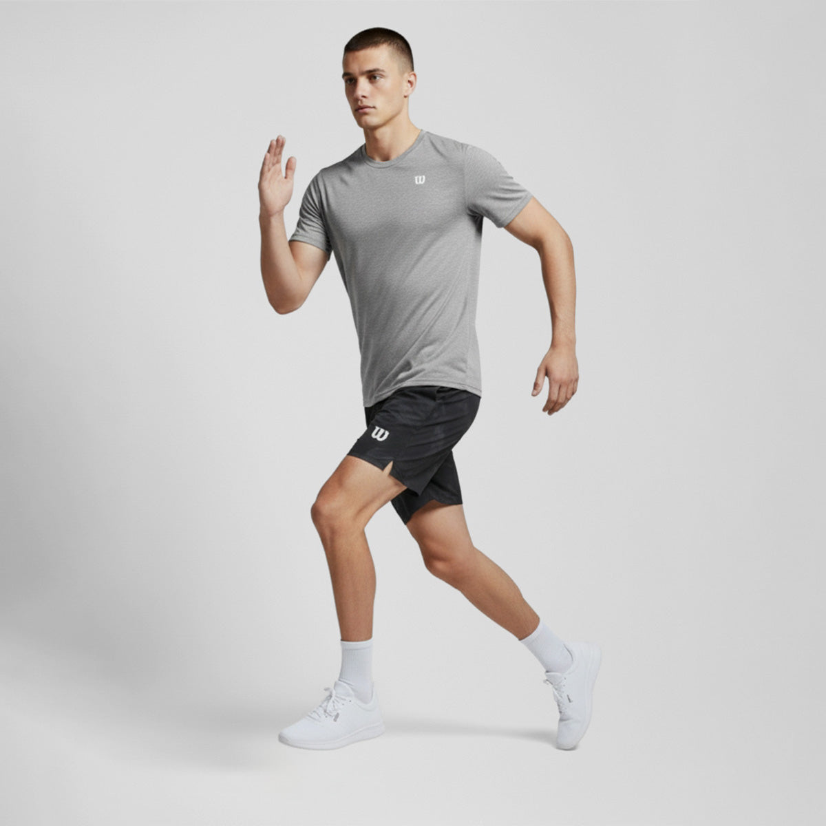 Playera Wilson Polyspun Cuello Redondo Lisa para Hombre