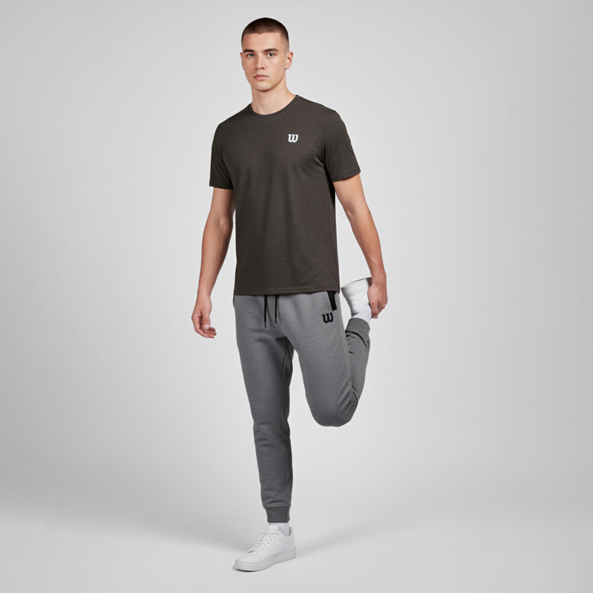 Playera Wilson Polyspun Cuello Redondo Lisa para Hombre