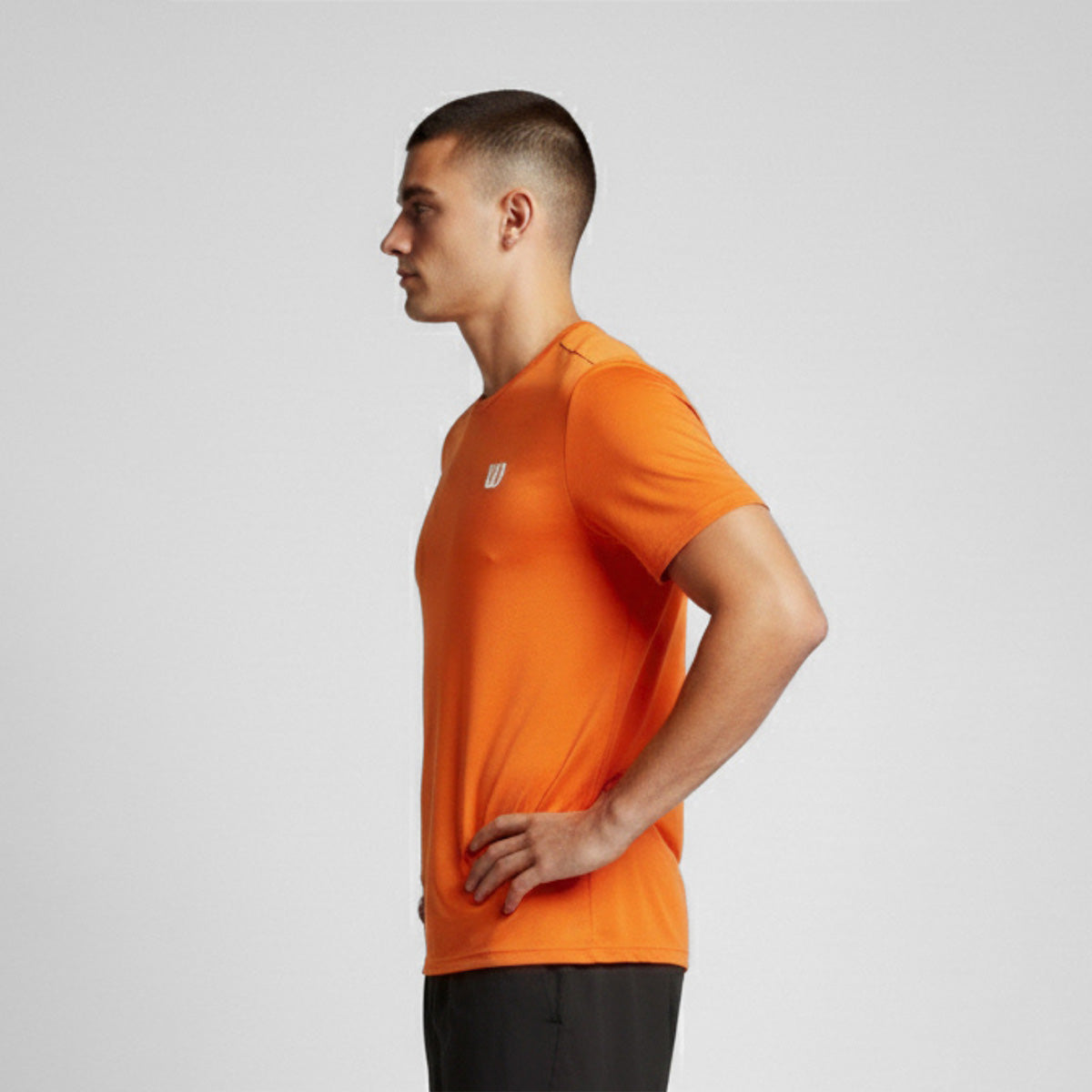 Playera Wilson Polyspun Cuello Redondo Lisa para Hombre